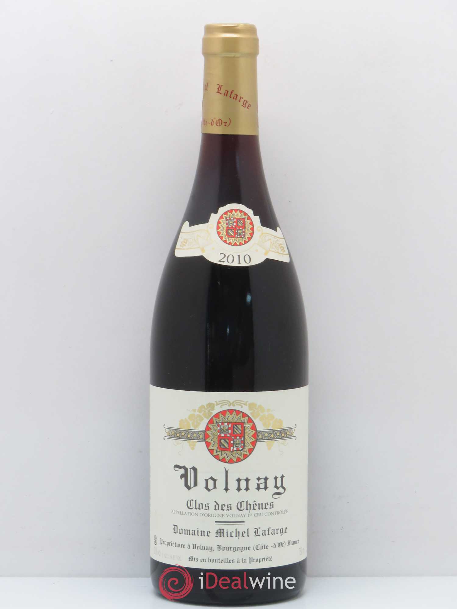Volnay 1er Cru Clos des Chênes Lafarge (Domaine) 2010 - Lot de 1 bouteille - 0