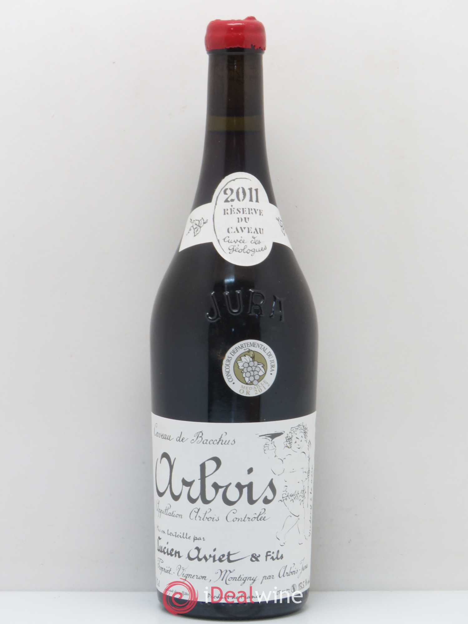 Arbois Cuvee Des Geologues Domaine Lucien Aviet Et Fils Trousseau Rosière 2011 - Posten von 1 Flasche - 0