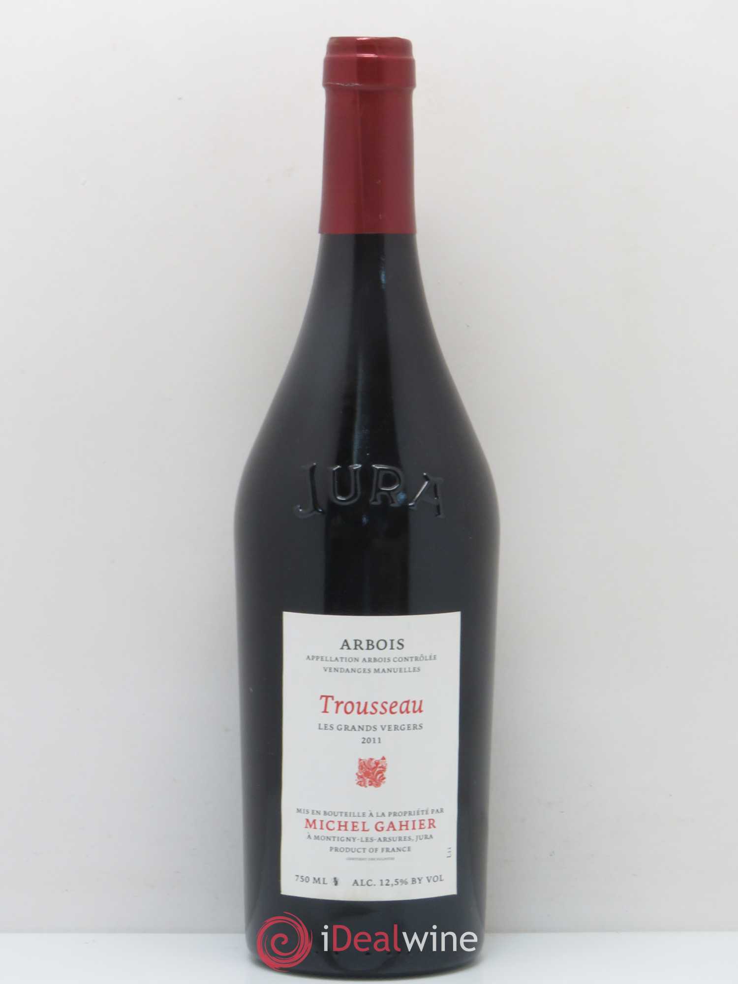 Arbois Trousseau Les Grands Vergers Domaine Michel Gahier 2011 - Posten von 1 Flasche - 0