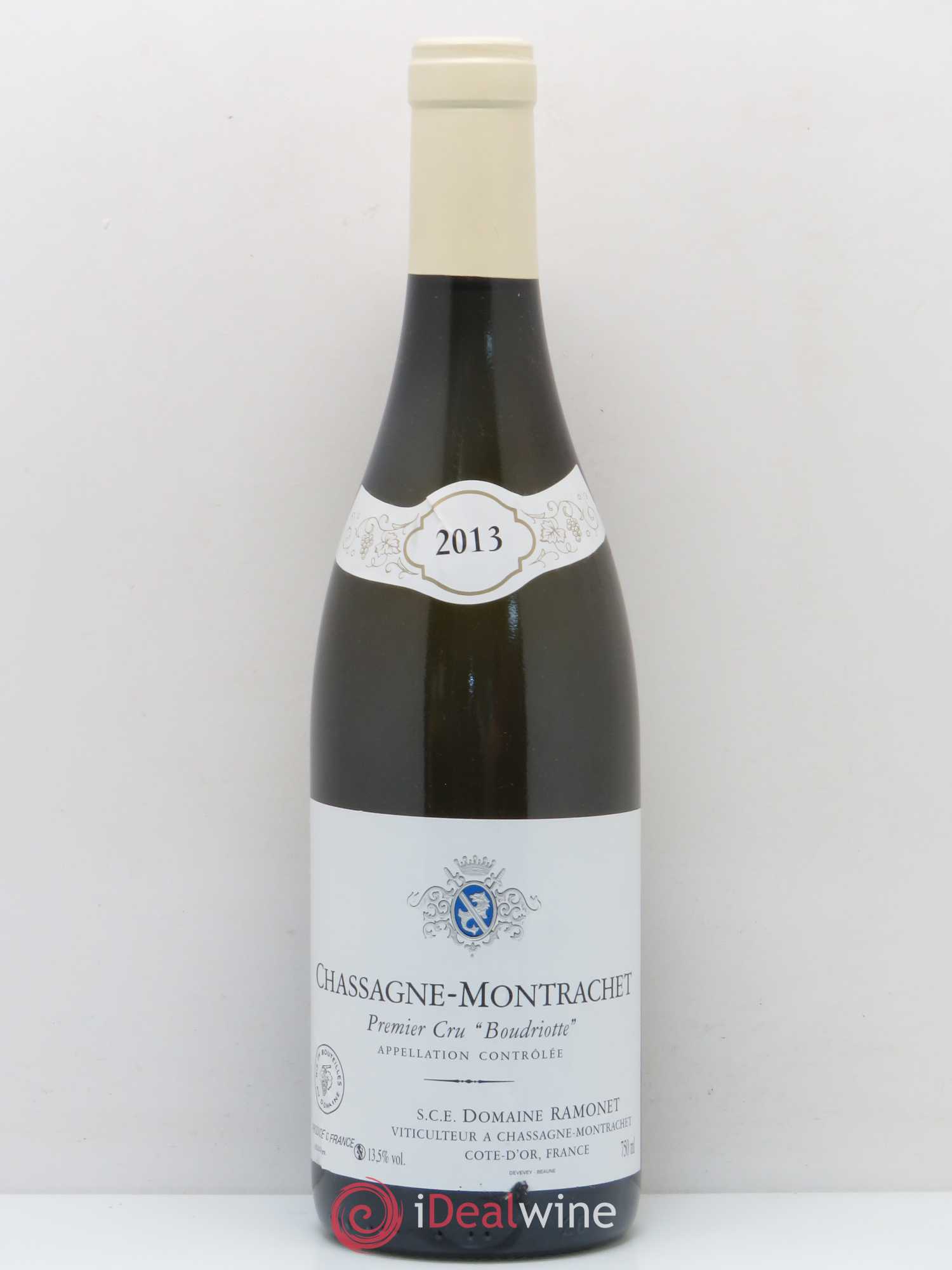 Chassagne-Montrachet 1er Cru Boudriotte Ramonet (Domaine) 2013 - Lot de 1 bouteille - 0