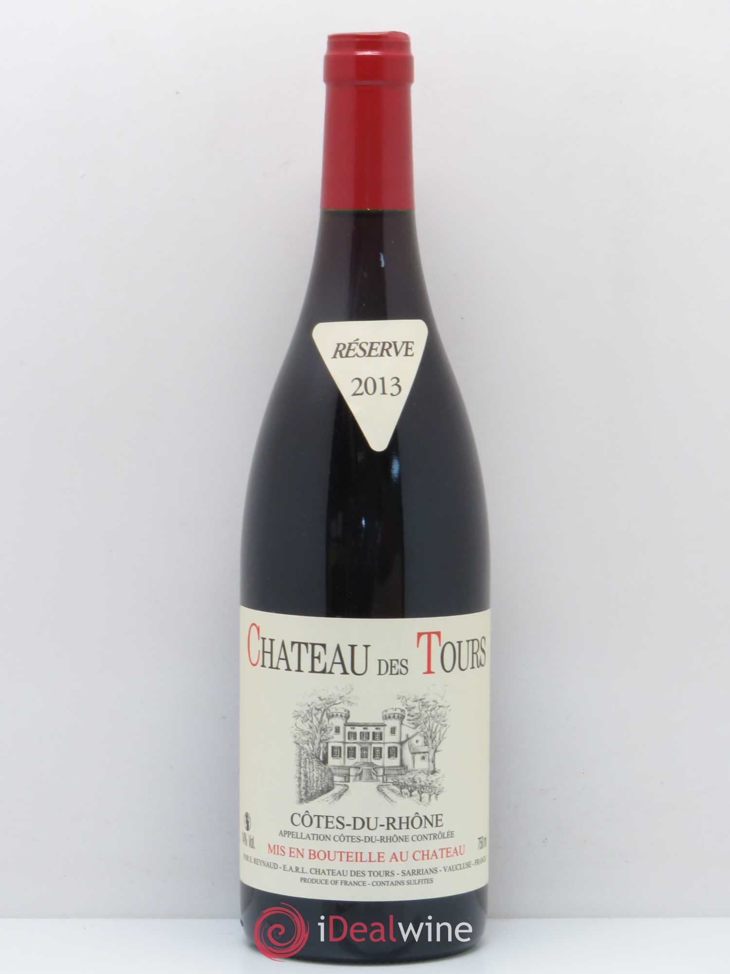 Côtes-du-Rhône Château des Tours Emmanuel Reynaud 2013 - Lot de 1 bouteille - 0