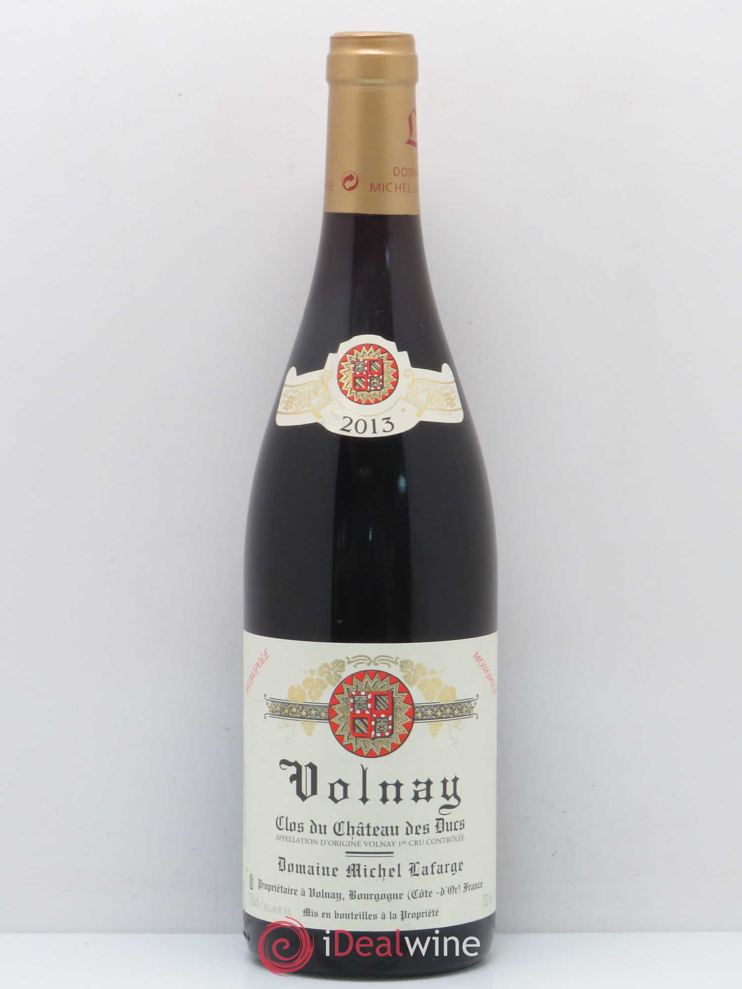 Volnay 1er Cru Clos du Château des Ducs Lafarge (Domaine) 2013 - Lot de 1 bouteille - 0