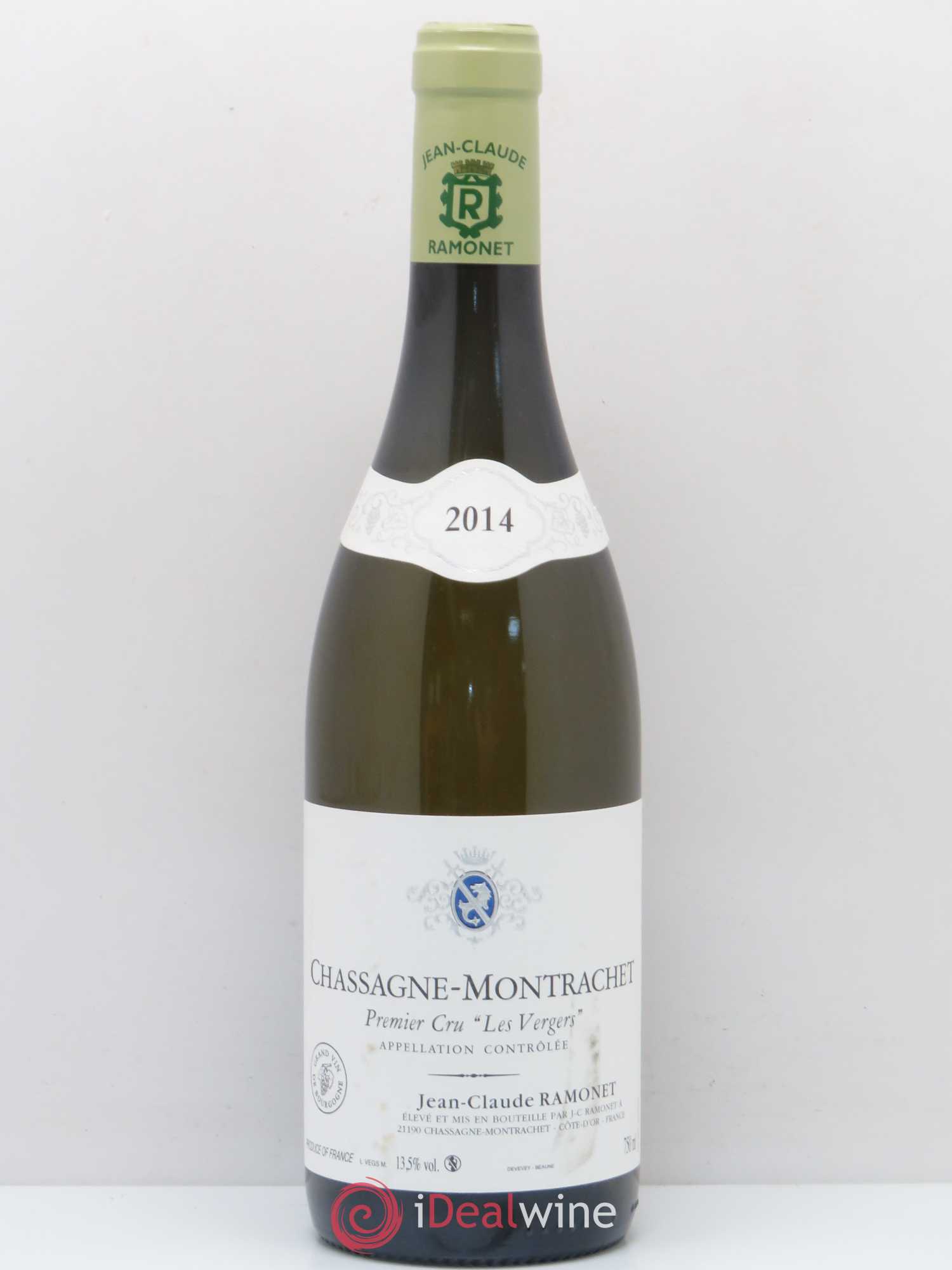 Chassagne-Montrachet 1er Cru Les Vergers Ramonet (Domaine) 2014 - Lot de 1 bouteille - 0