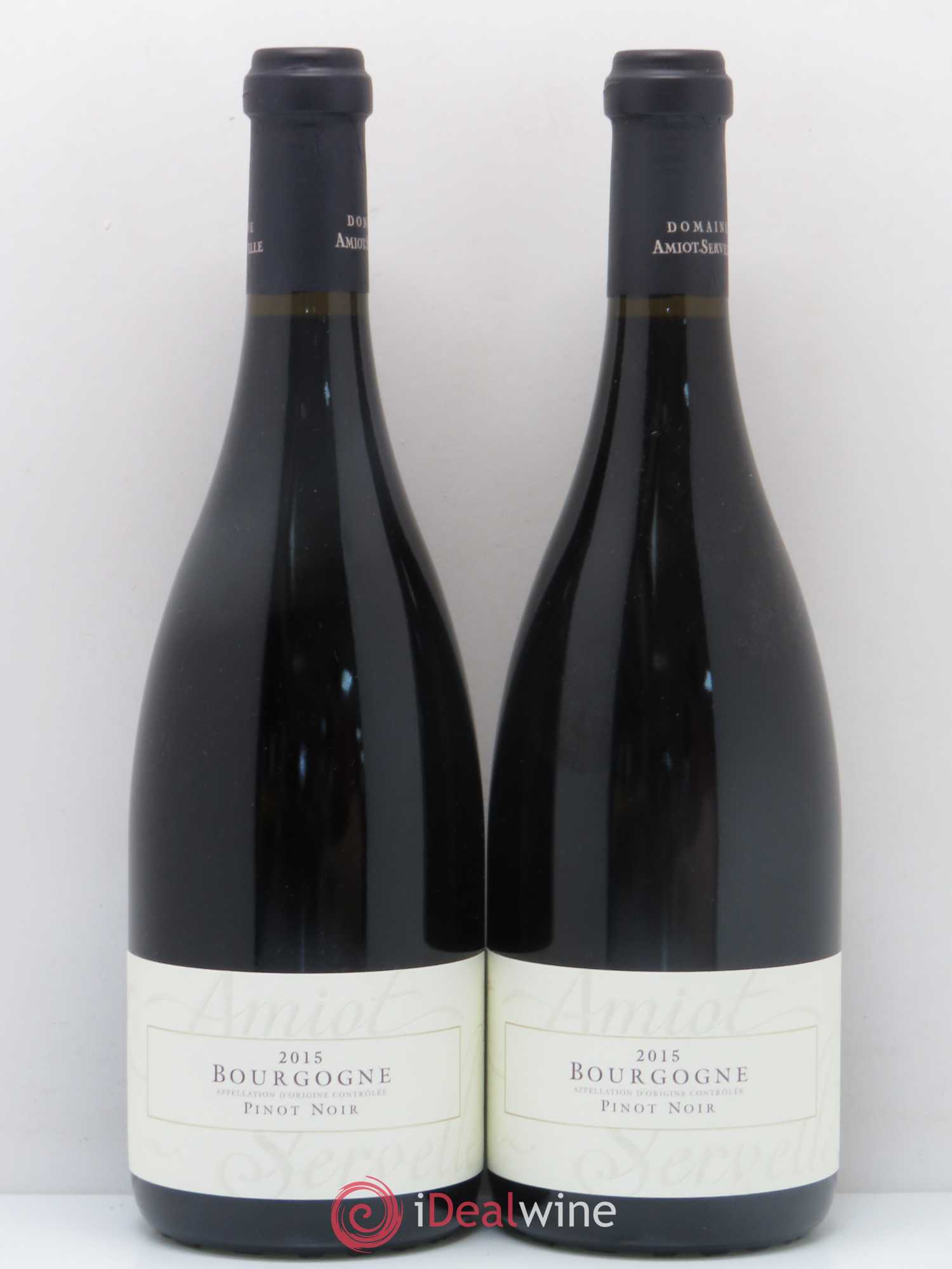 Bourgogne Domaine Amiot Servelle 2015 - Posten von 2 Flaschen - 0