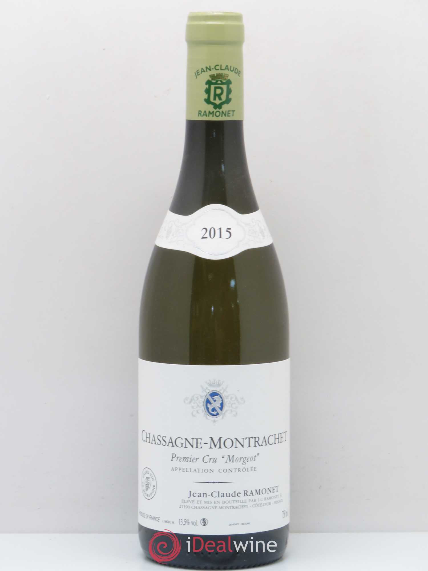 Chassagne-Montrachet 1er Cru Morgeot Ramonet (Domaine) 2015 - Lot de 1 bouteille - 0