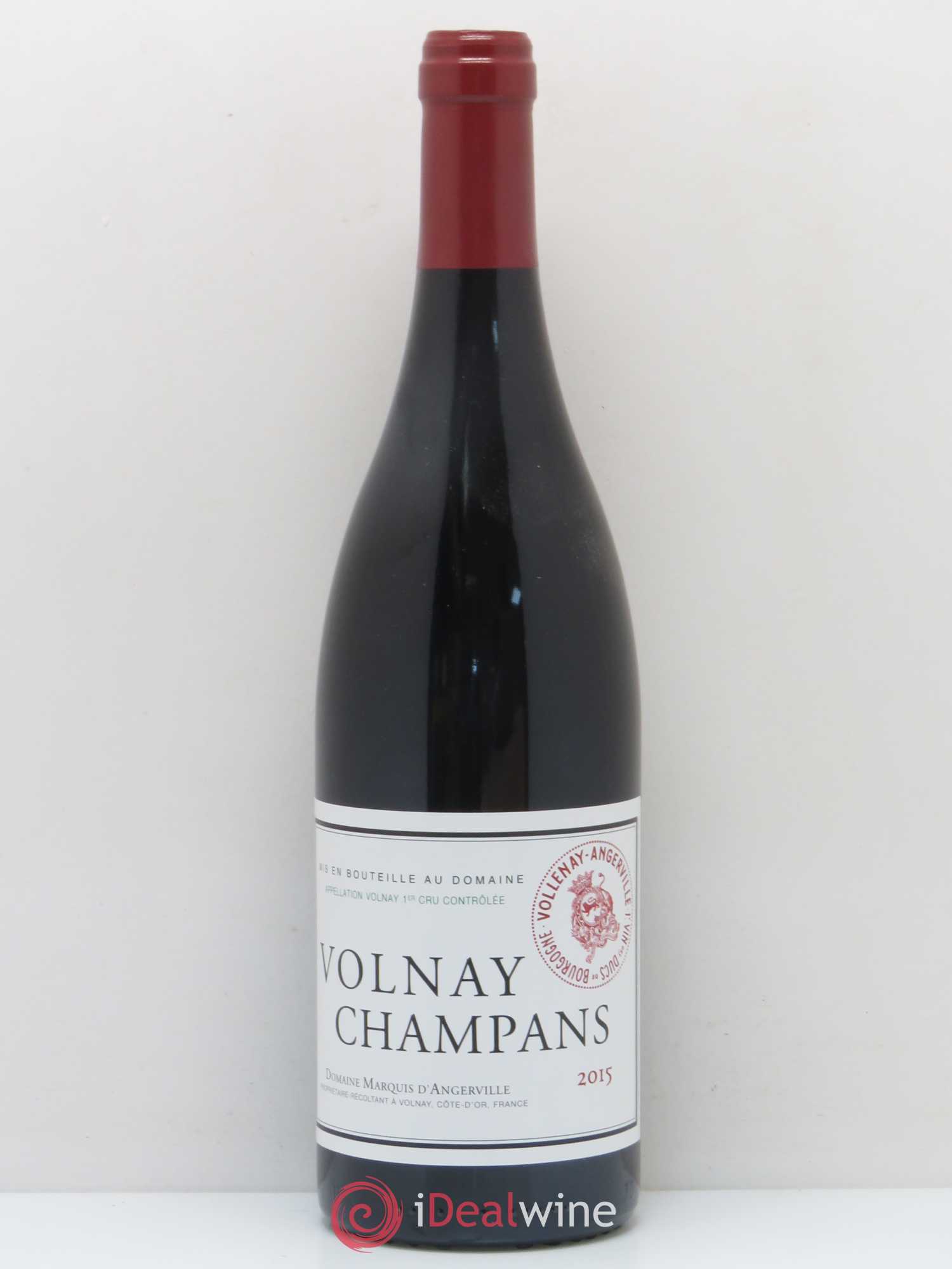Volnay 1er Cru Champans Marquis d'Angerville (Domaine) 2015 - Lot de 1 bouteille - 0