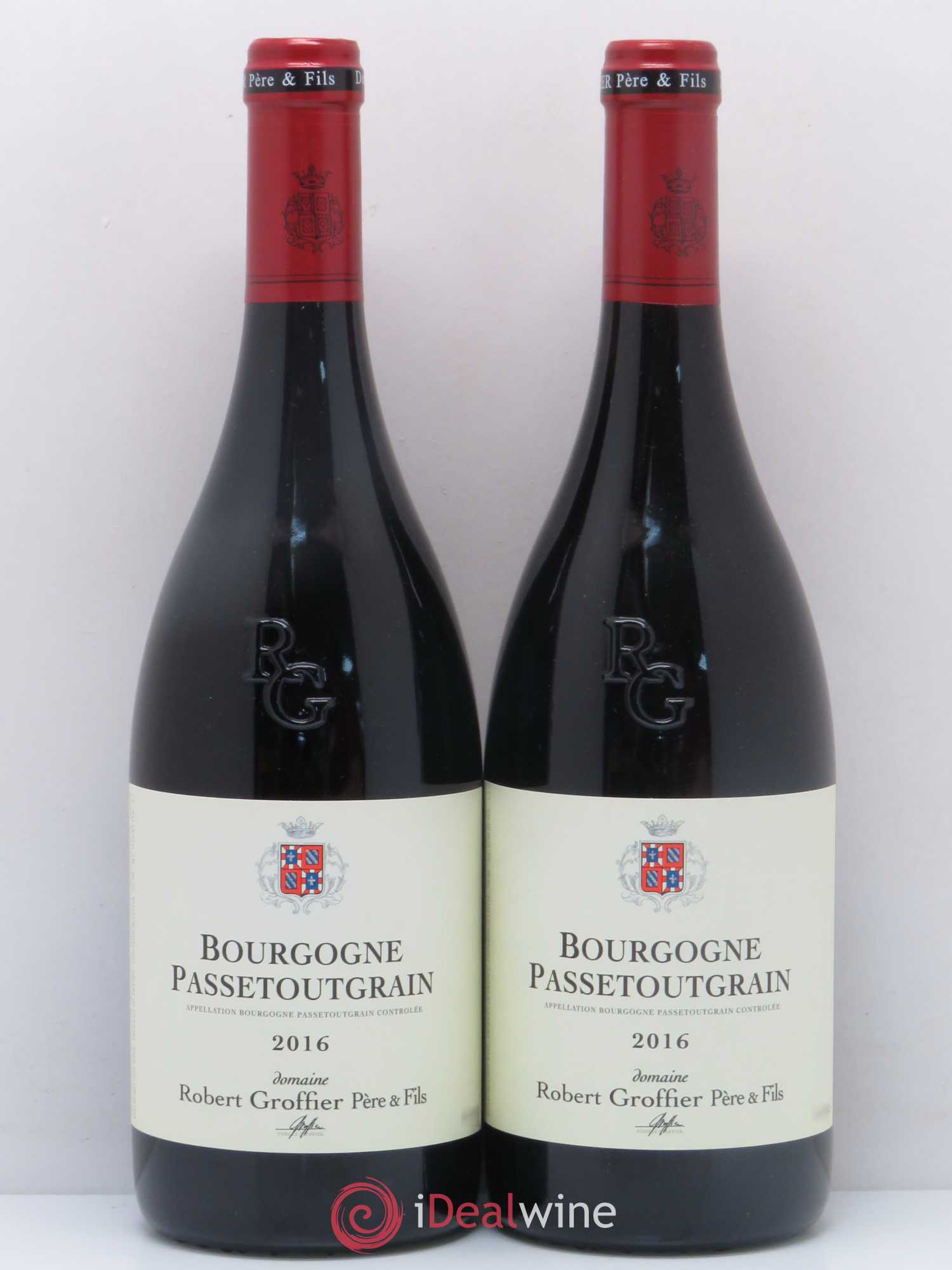 Bourgogne Passetougrain Domaine Groffier 2016 - Posten von 2 Flaschen - 0