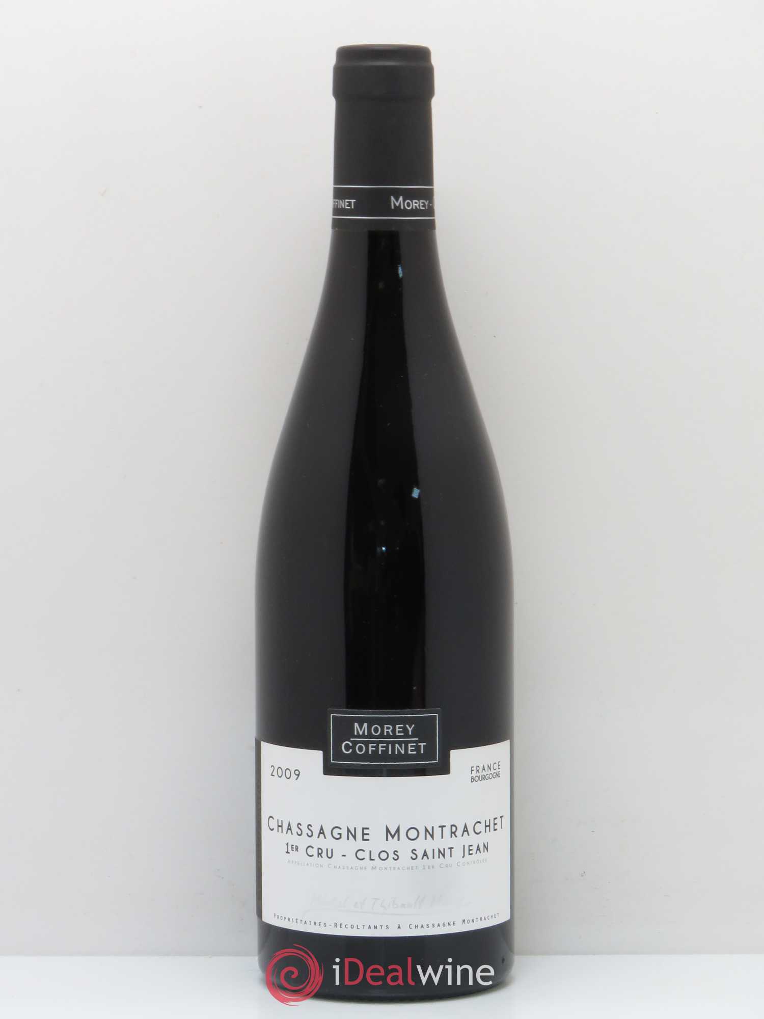 Chassagne-Montrachet 1er Cru Clos Saint Jean Domaine Morey Coffinet 2009 - Posten von 1 Flasche - 0