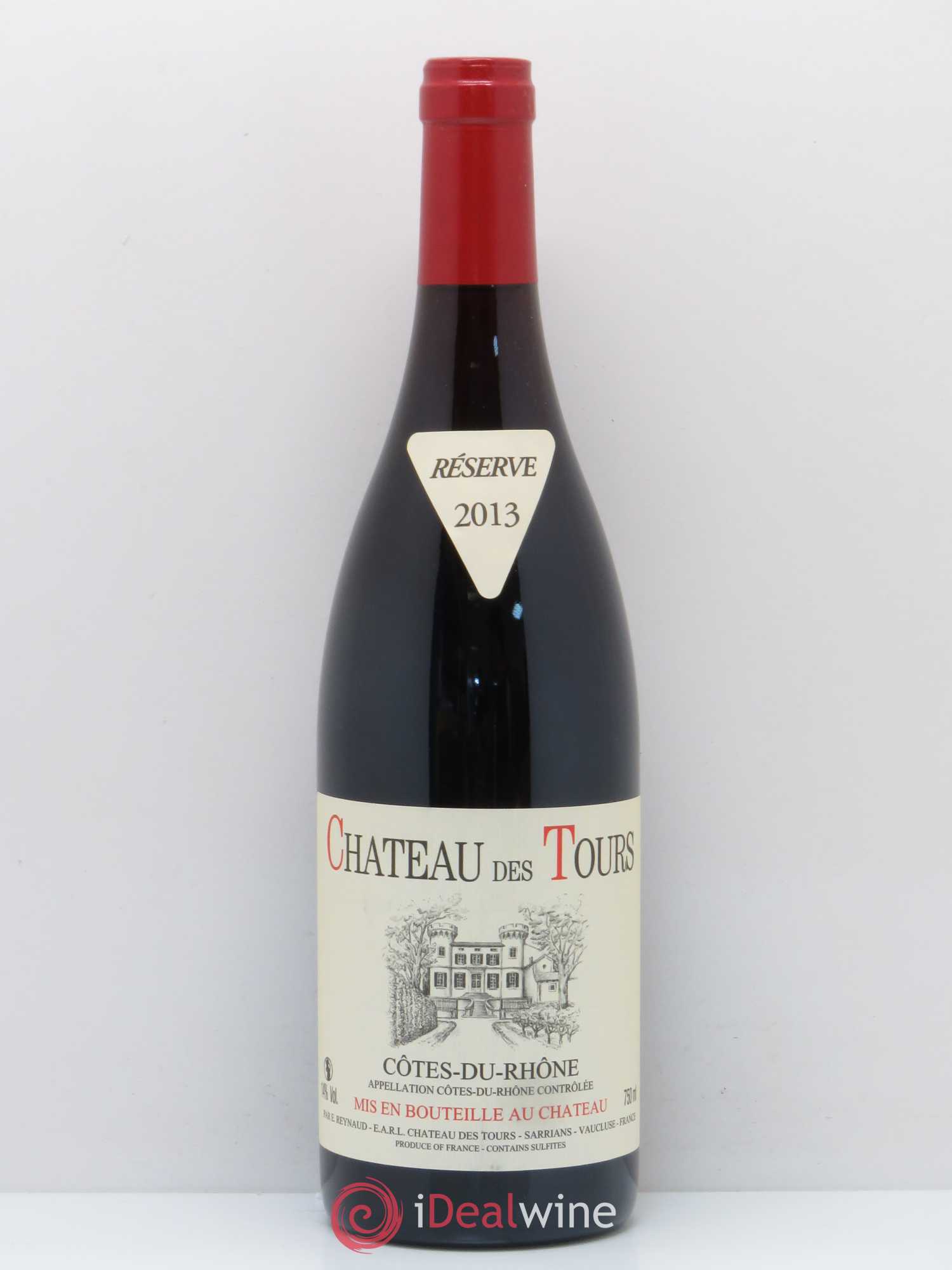 Côtes-du-Rhône Château des Tours Emmanuel Reynaud 2013 - Lot de 1 bouteille - 0