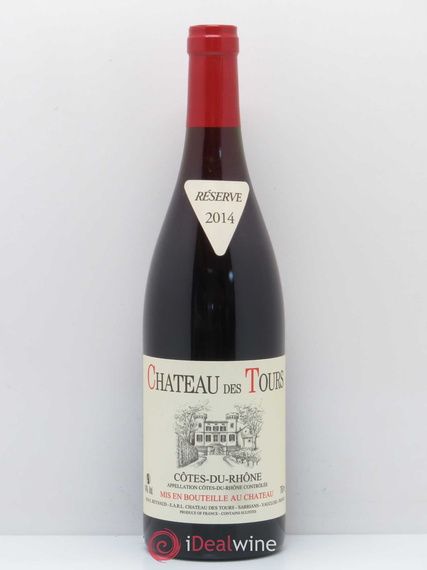 Côtes-du-Rhône Château des Tours Emmanuel Reynaud 2014 - Lot de 1 bouteille - 0