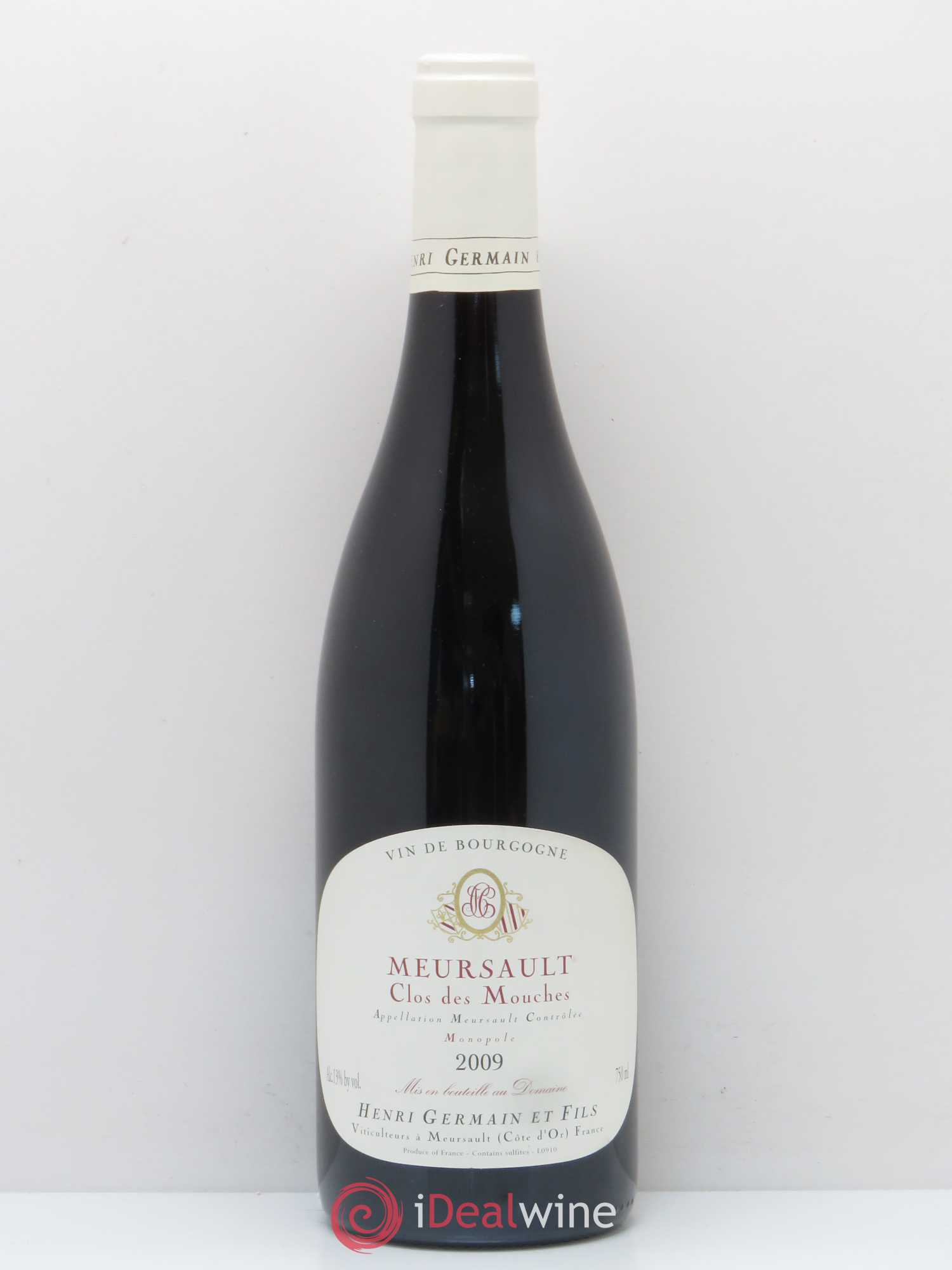 Meursault Clos des Mouches Domaine Henri Germain 2009 - Posten von 1 Flasche - 0