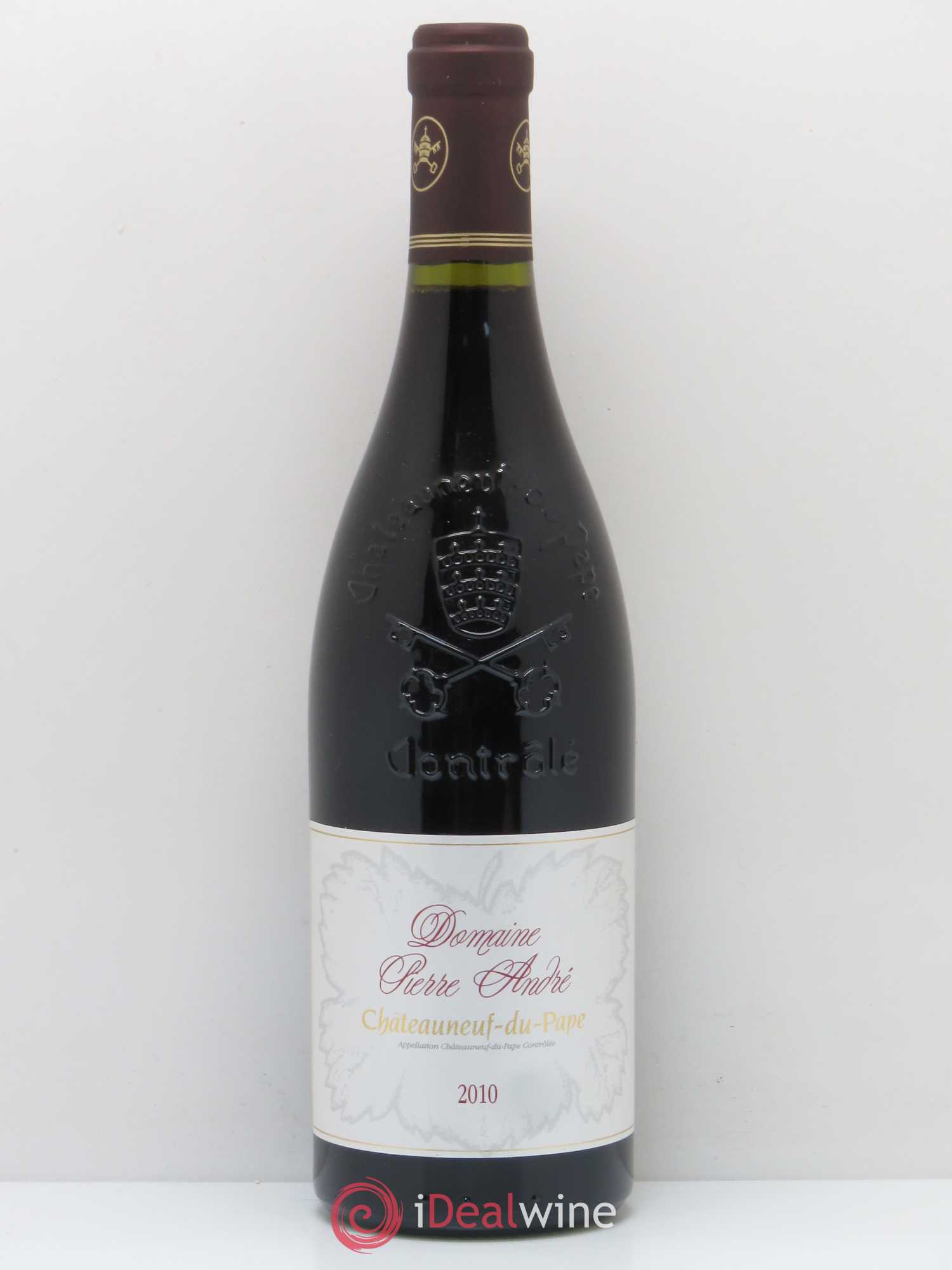 Châteauneuf-du-Pape Pierre André (Domaine) 2010 - Lot de 1 bouteille - 0