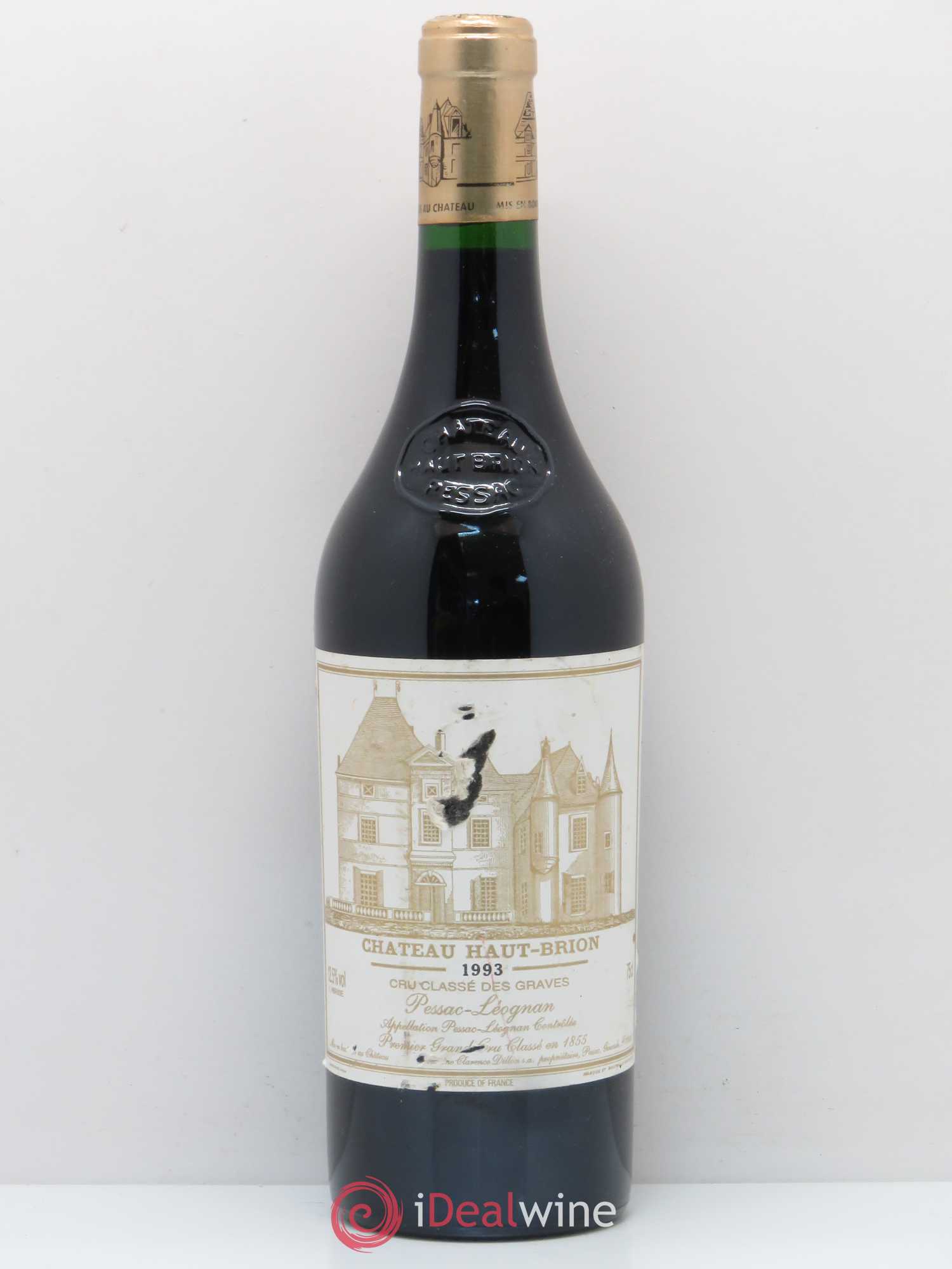 Château Haut Brion 1er Grand Cru Classé 1993 - Lot de 1 bouteille - 0