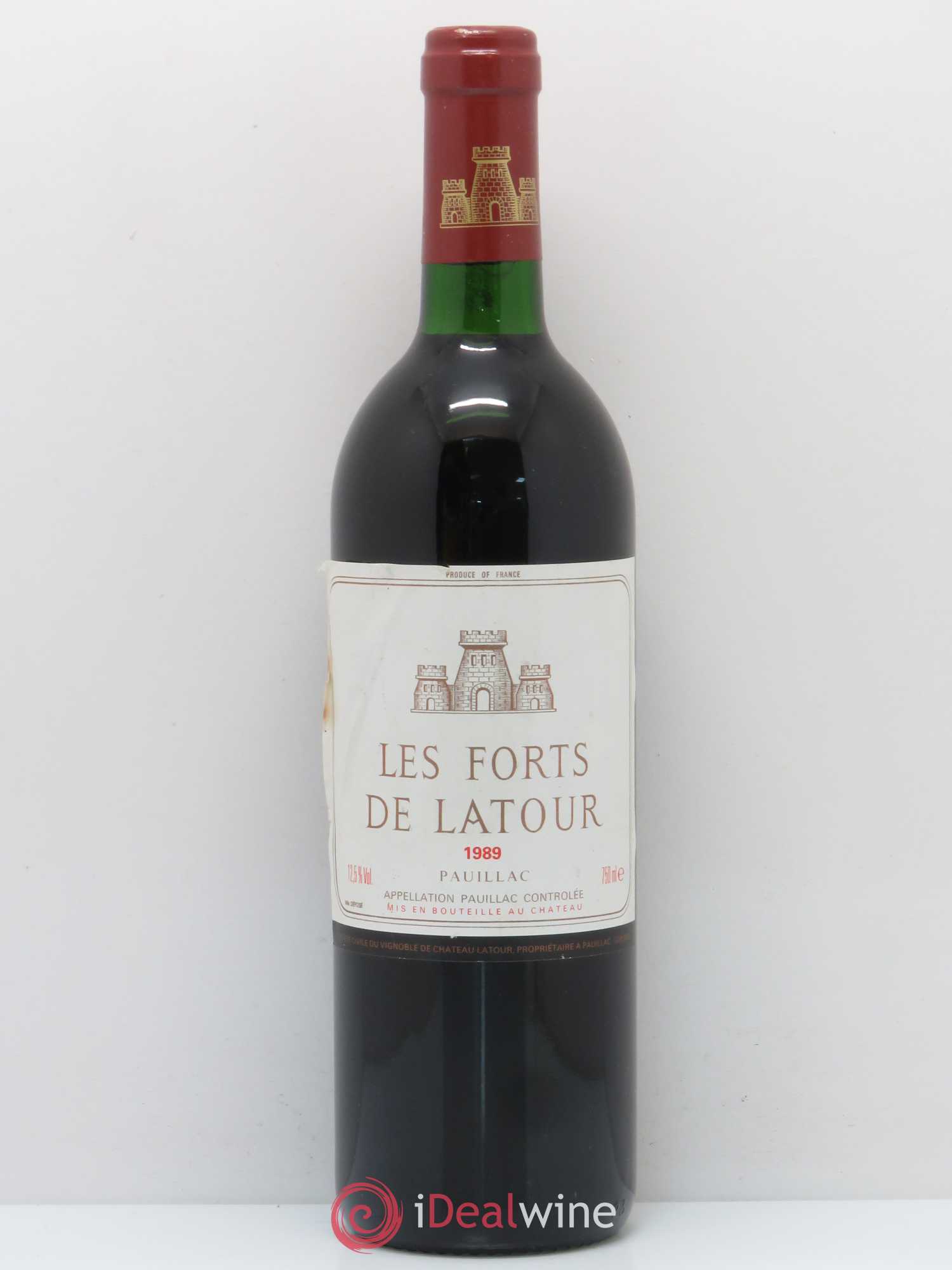 Les Forts de Latour Second Vin 1989 - Lot de 1 bouteille - 0