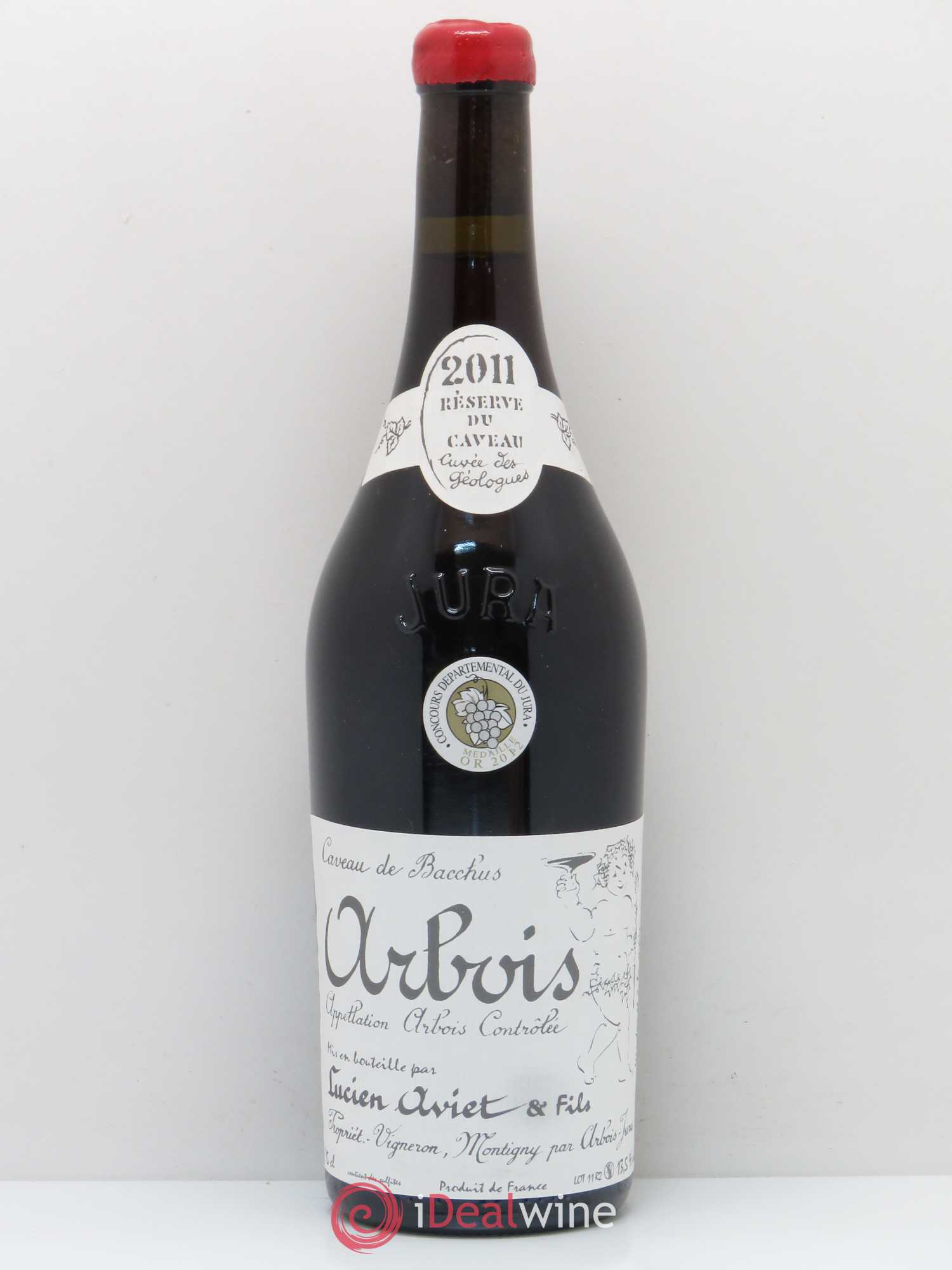 Arbois Trousseau Rosiere Cuvée des Geologues Domaine Lucien Aviet 2011 - Posten von 1 Flasche - 0