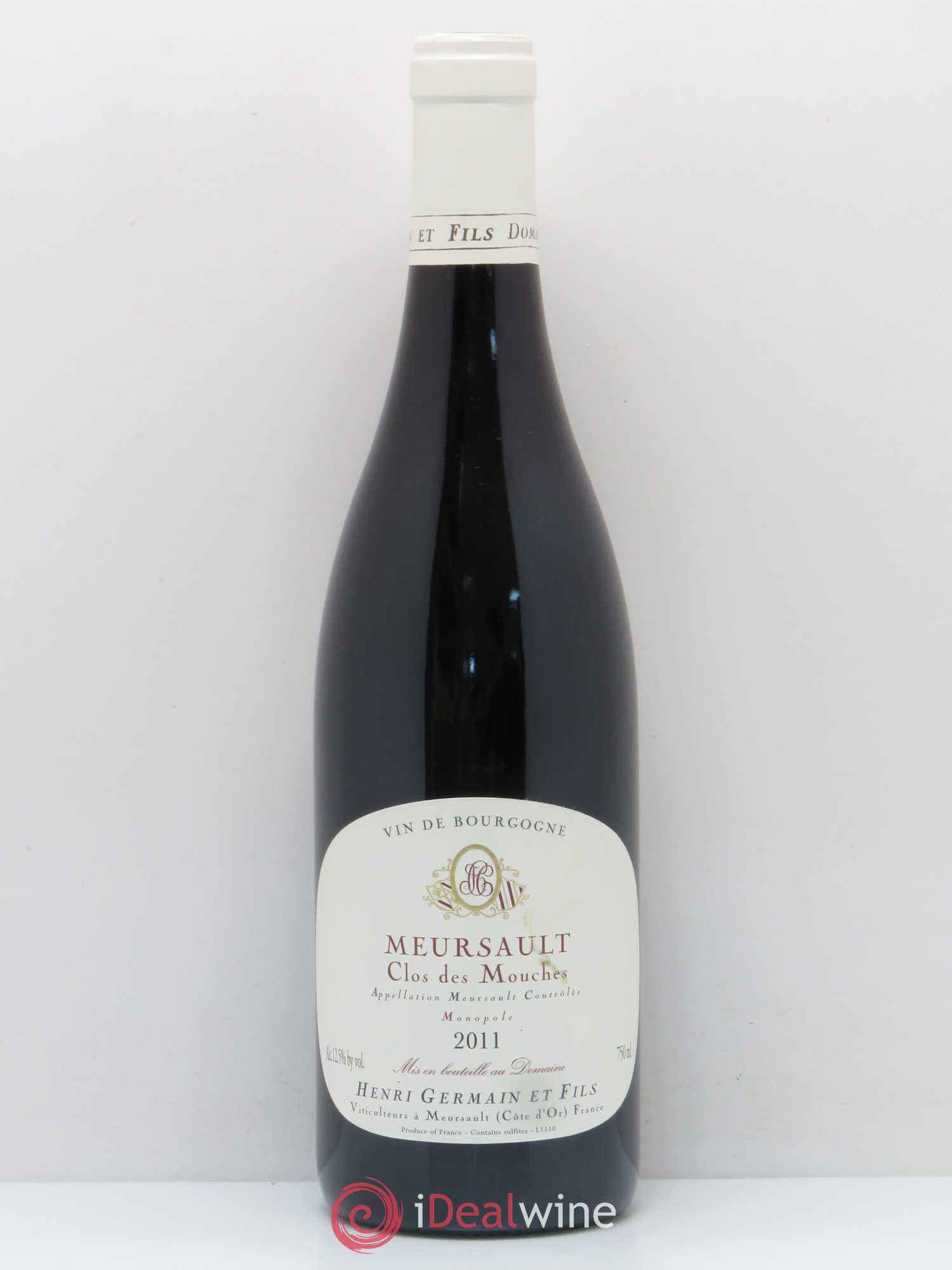 Meursault Clos des Mouches Domaine Henri Germain 2011 - Posten von 1 Flasche - 0