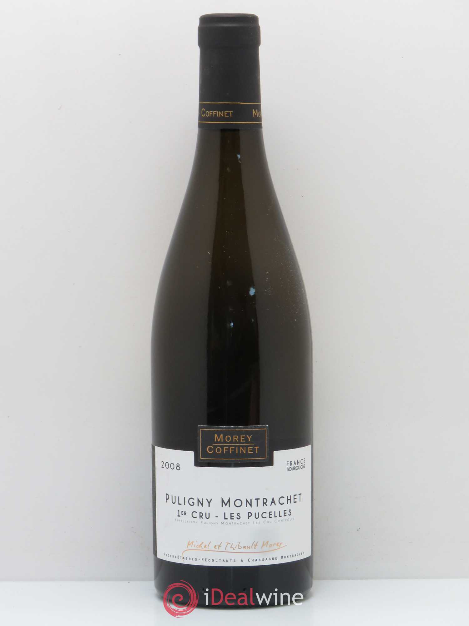 Puligny-Montrachet 1er Cru Les Pucelles Domaine Morey Coffinet 2008 - Posten von 1 Flasche - 0