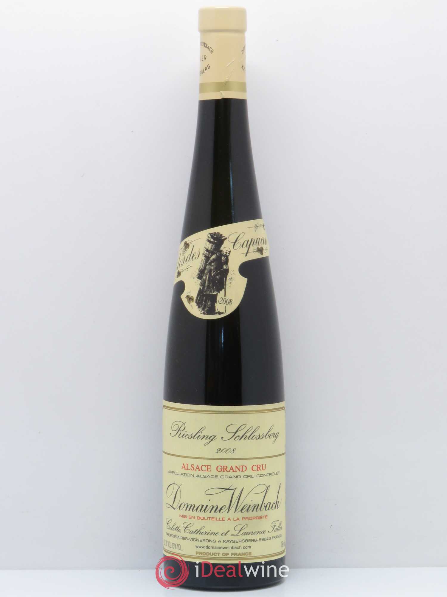 Riesling Grand Cru Schlossberg Clos des Capucins Weinbach 2008 - Posten von 1 Flasche - 0