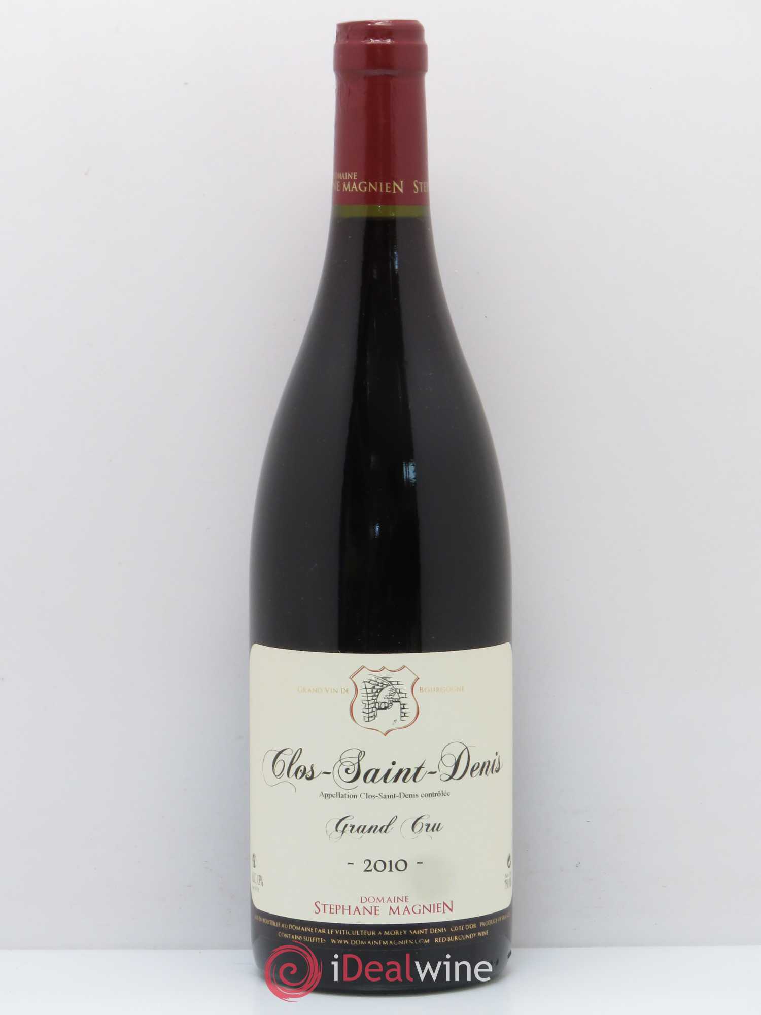 Clos Saint-Denis Grand Cru Stéphane Magnien (Domaine) 2010 - Lot de 1 bouteille - 0