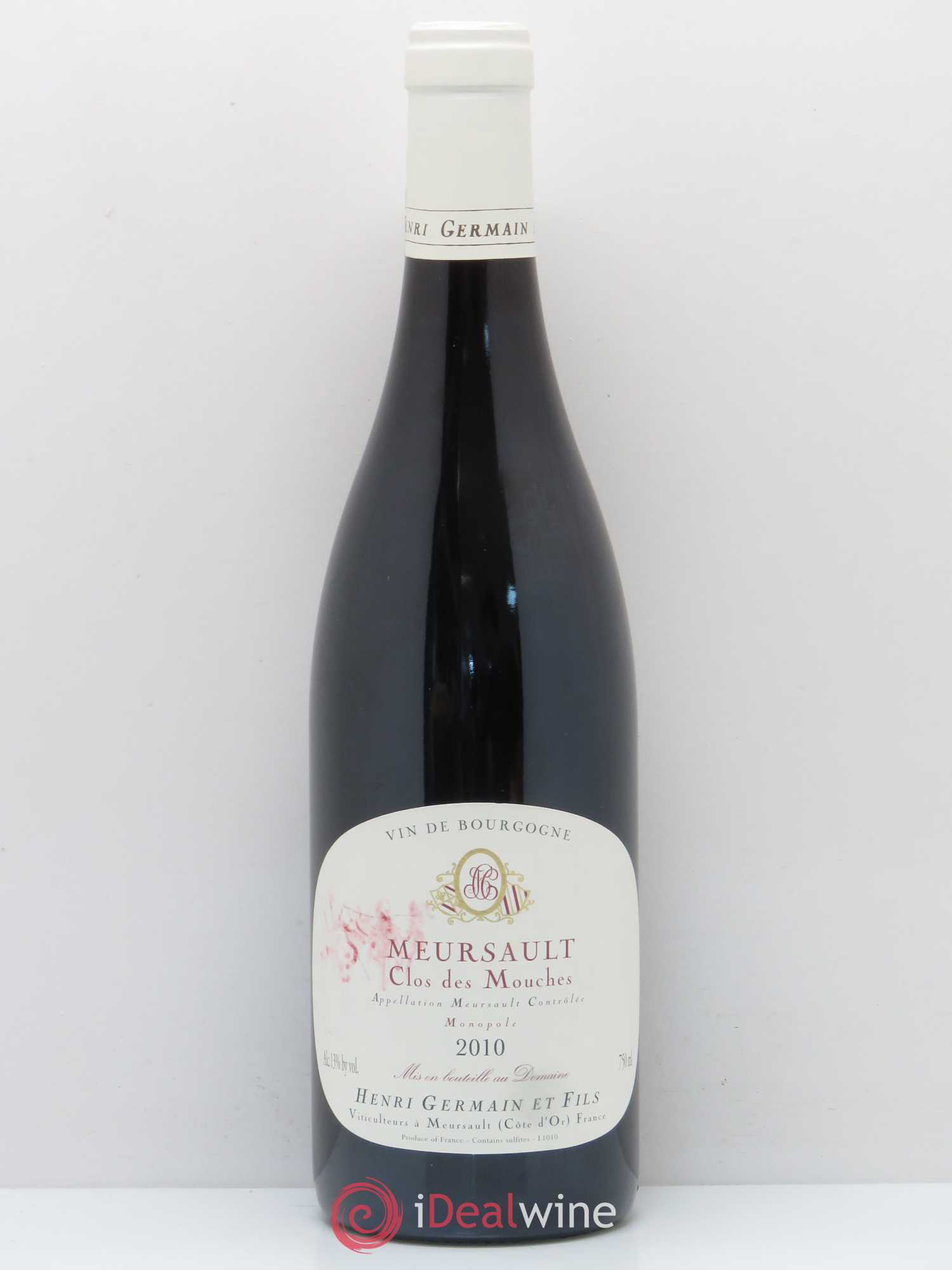 Meursault Clos des Mouches Domaine Henri Germain 2010 - Posten von 1 Flasche - 0