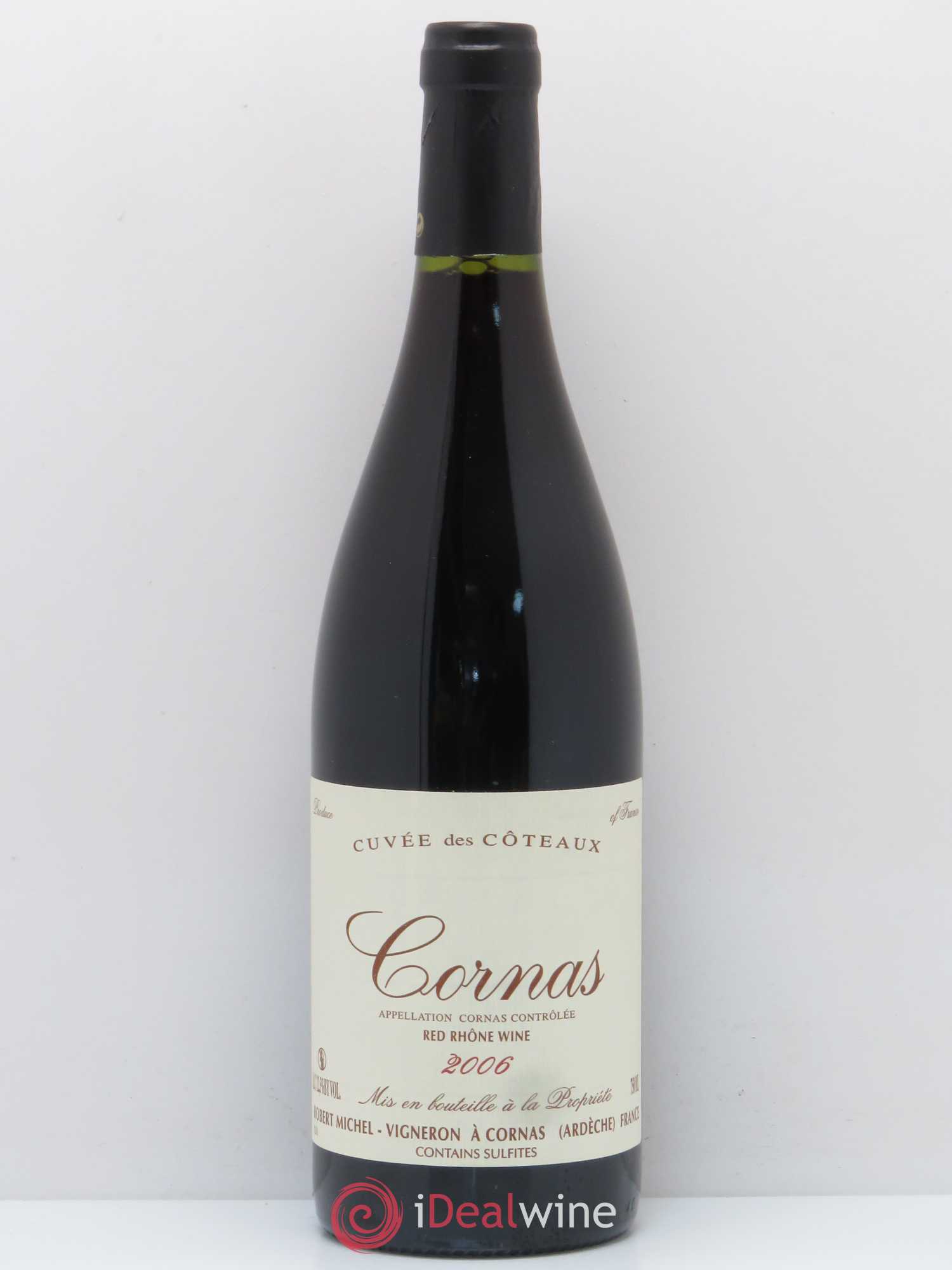 Cornas Cuvée des Coteaux Robert Michel 2006 - Lot de 1 bouteille - 0