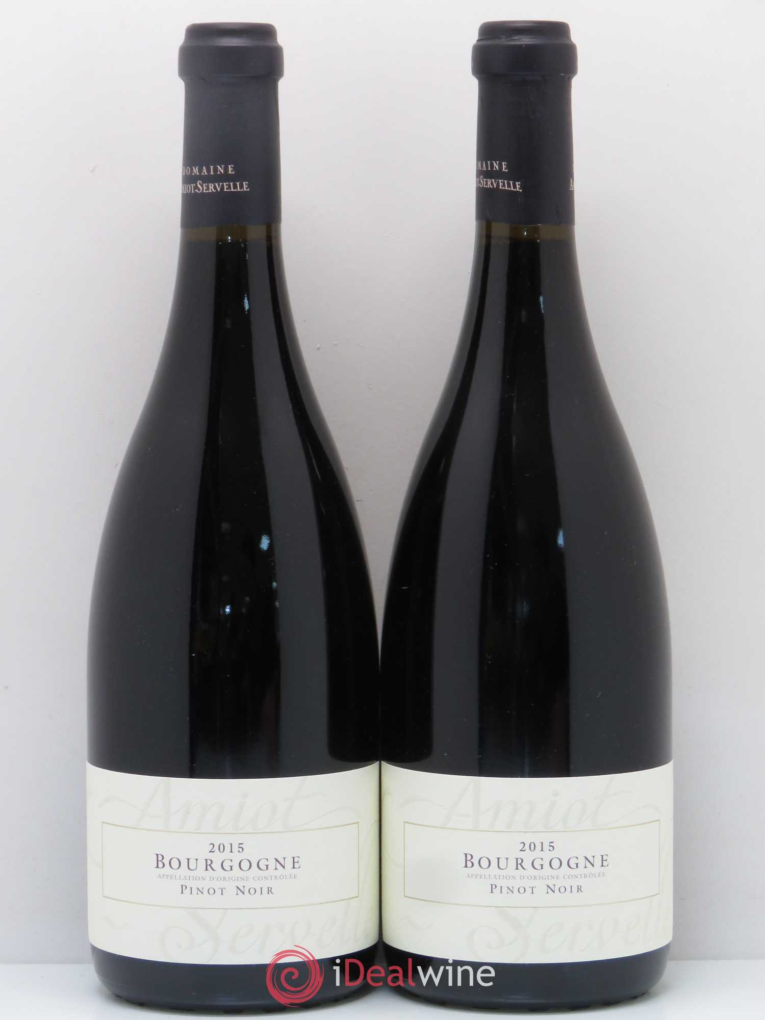 Bourgogne Domaine Amiot Servelle 2015 - Posten von 2 Flaschen - 0