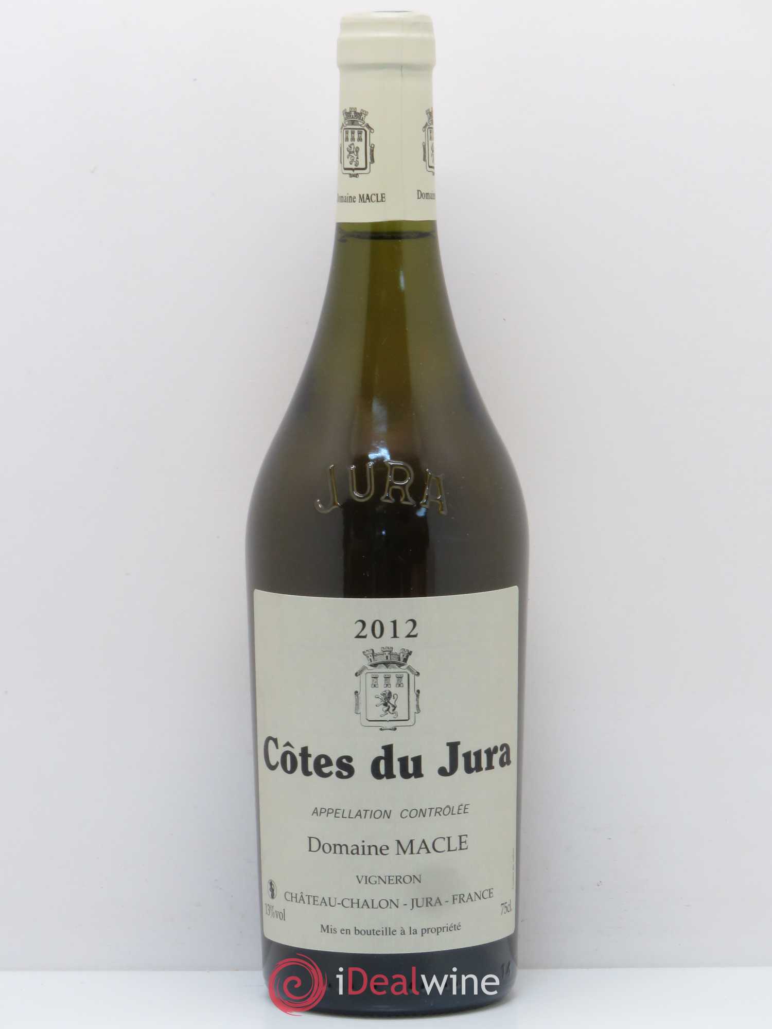 Côtes du Jura Jean Macle 2012 - Lot de 1 bouteille - 0