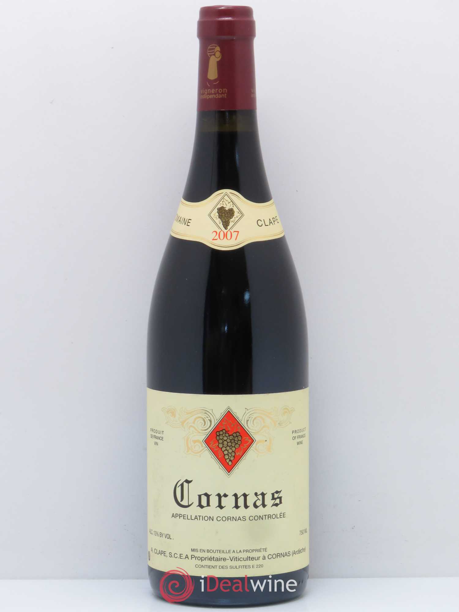 Cornas Auguste Clape 2007 - Lot de 1 bouteille - 0