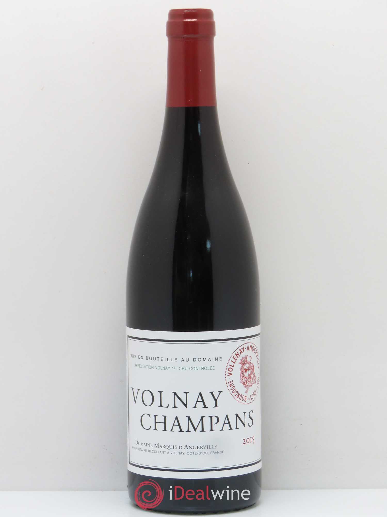 Volnay 1er Cru Champans Marquis d'Angerville (Domaine) 2015 - Lot de 1 bouteille - 0