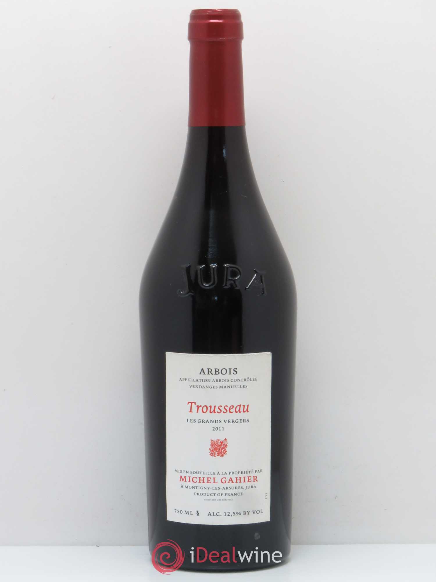 Arbois Trousseau Les Grands Vergers Domaine Michel Gahier 2011 - Posten von 1 Flasche - 0