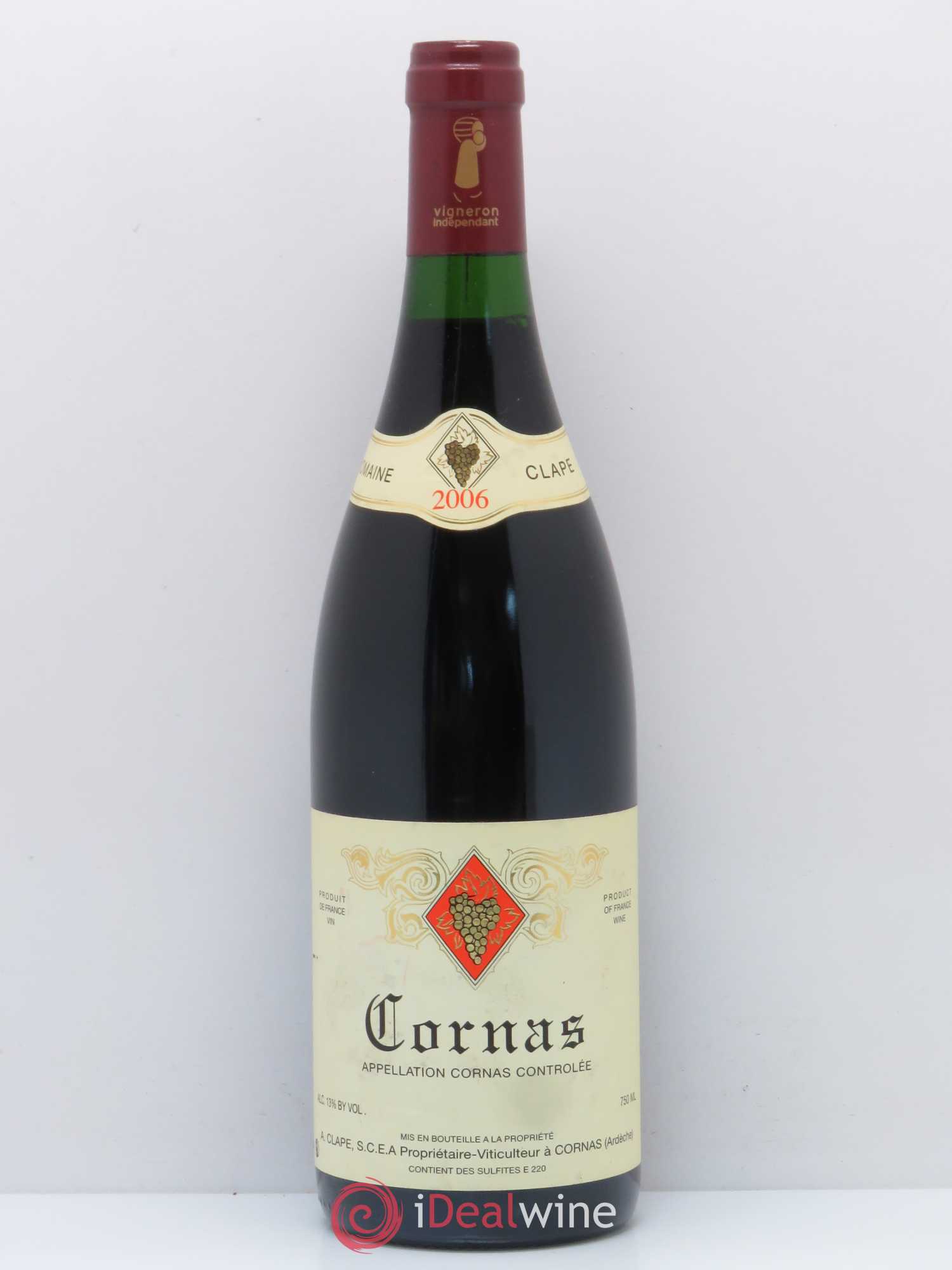 Cornas Auguste Clape 2006 - Lot de 1 bouteille - 0