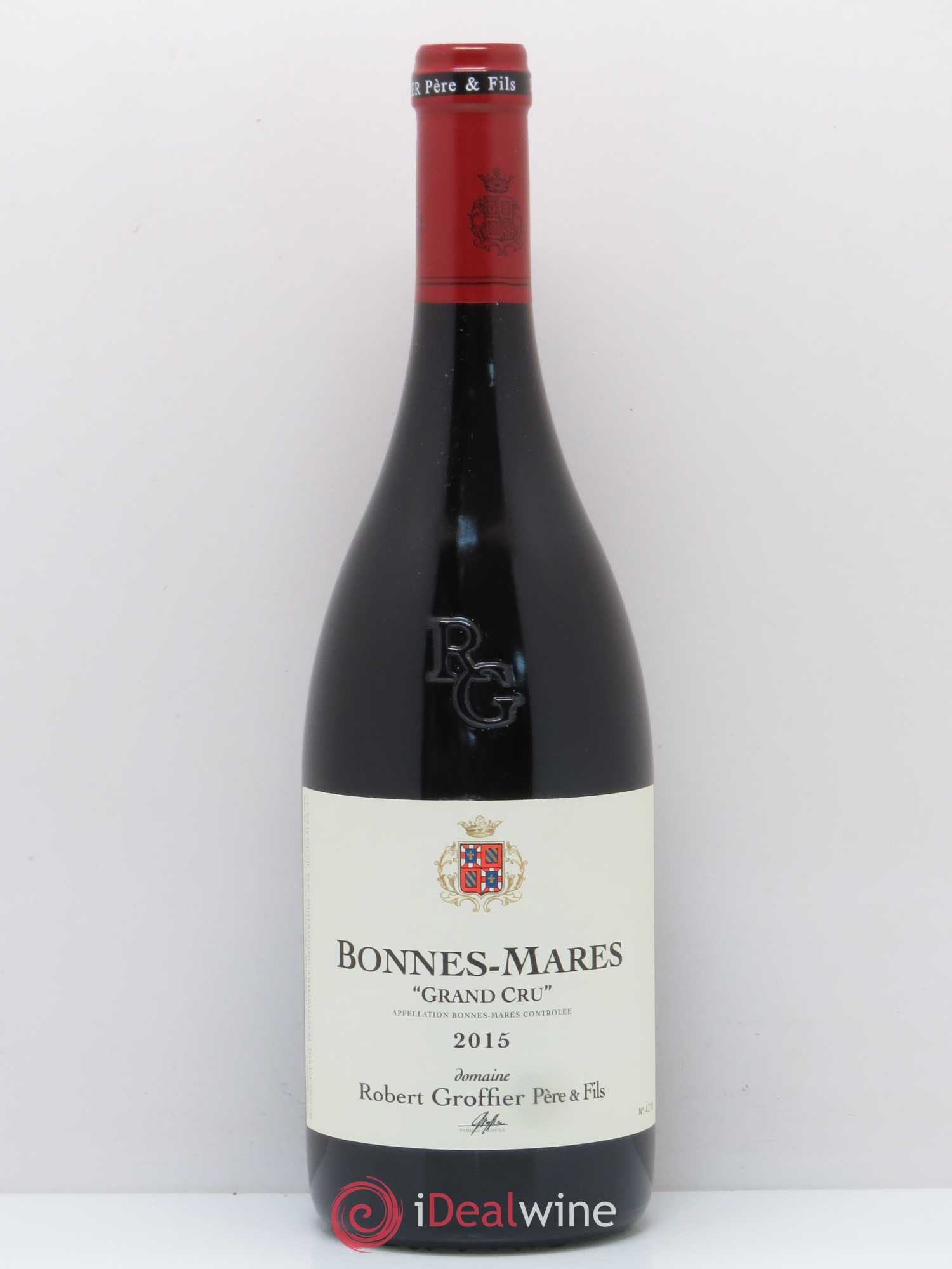 Bonnes-Mares Grand Cru Robert Groffier Père & Fils (Domaine) 2015 - Lot de 1 bouteille - 0