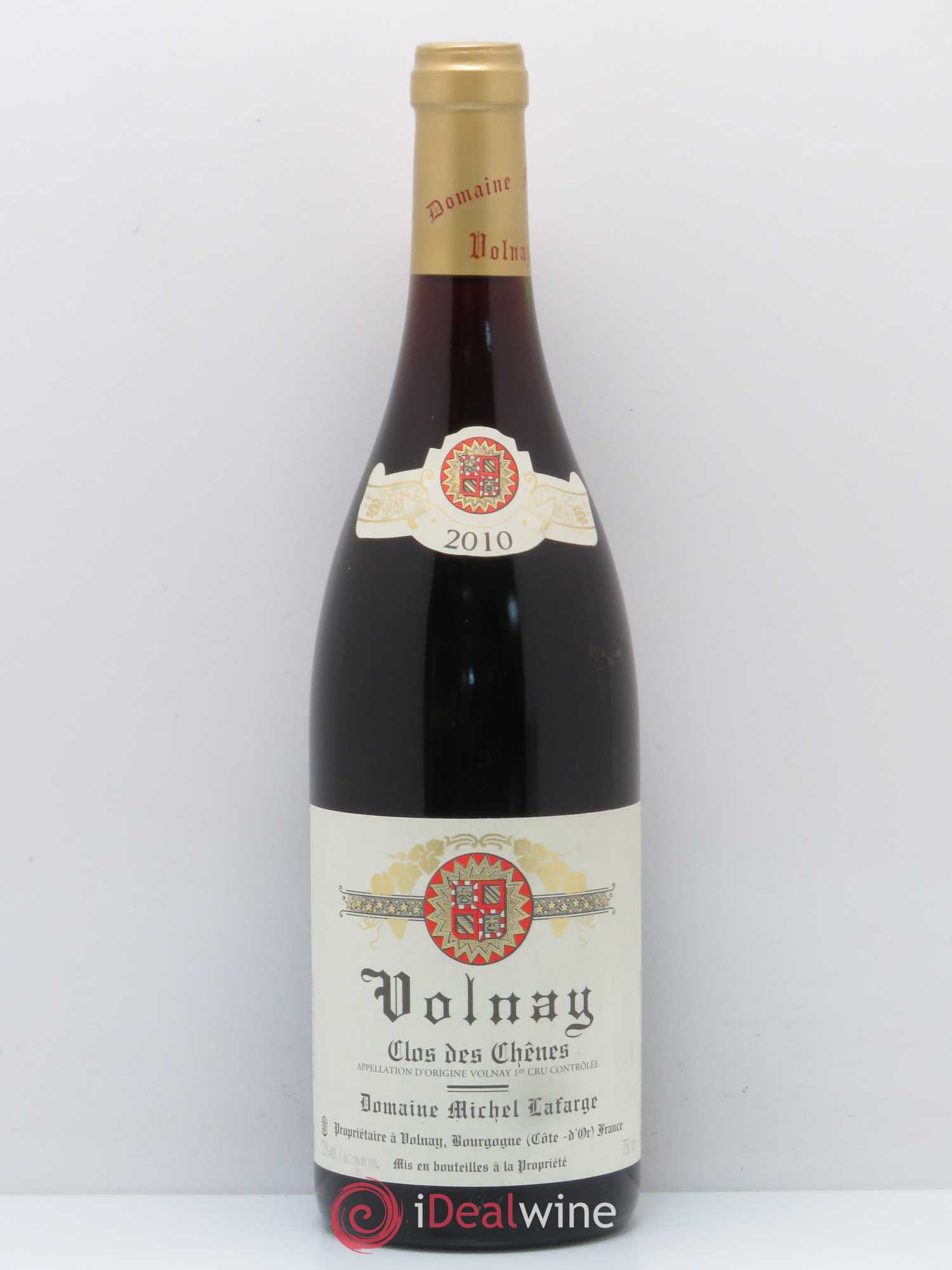 Volnay 1er Cru Clos des Chênes Lafarge (Domaine) 2010 - Lot de 1 bouteille - 0