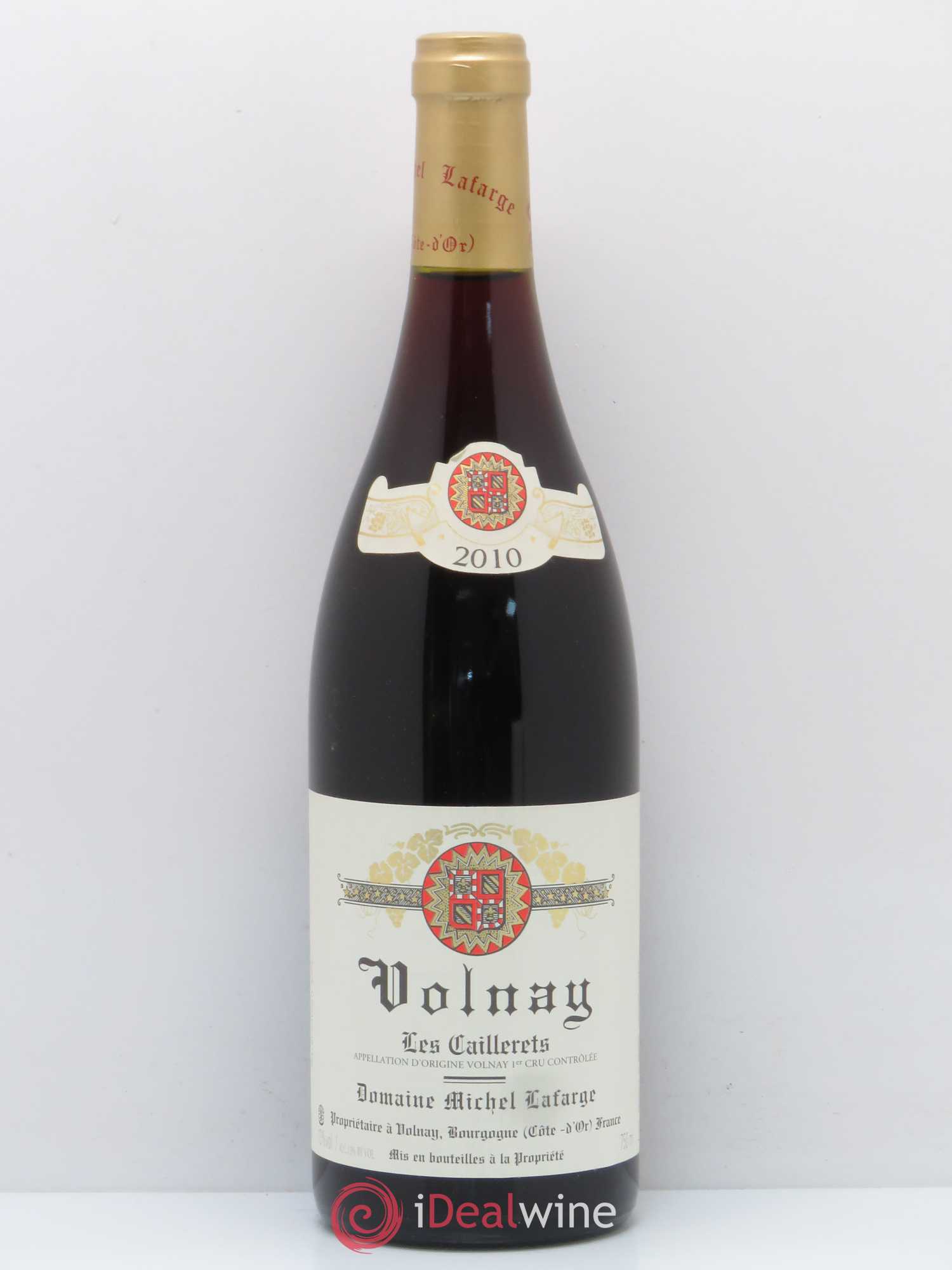 Volnay 1er Cru Les Caillerets Lafarge (Domaine) 2010 - Lot de 1 bouteille - 0