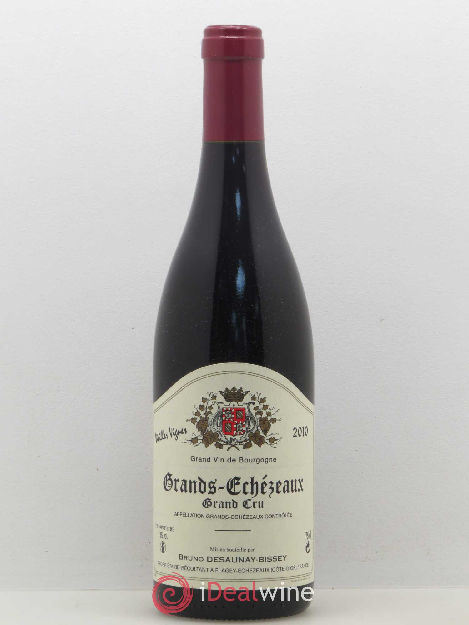 Grands-Echezeaux Grand Cru Domaine Desauney Bissey 2010 - Posten von 1 Flasche - 0