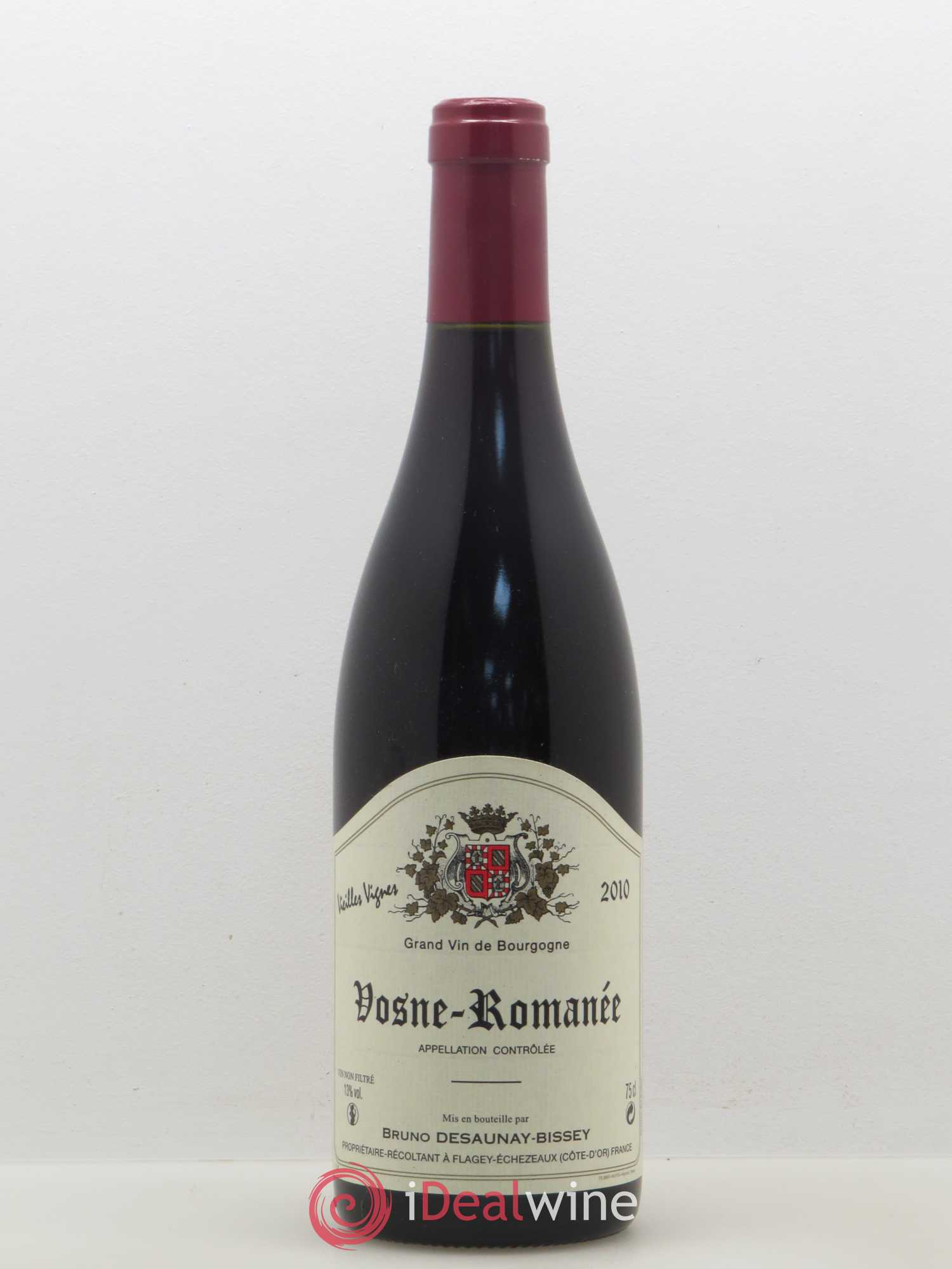 Vosne-Romanée Domaine Desaunay Bissey 2010 - Lot de 1 bouteille - 0