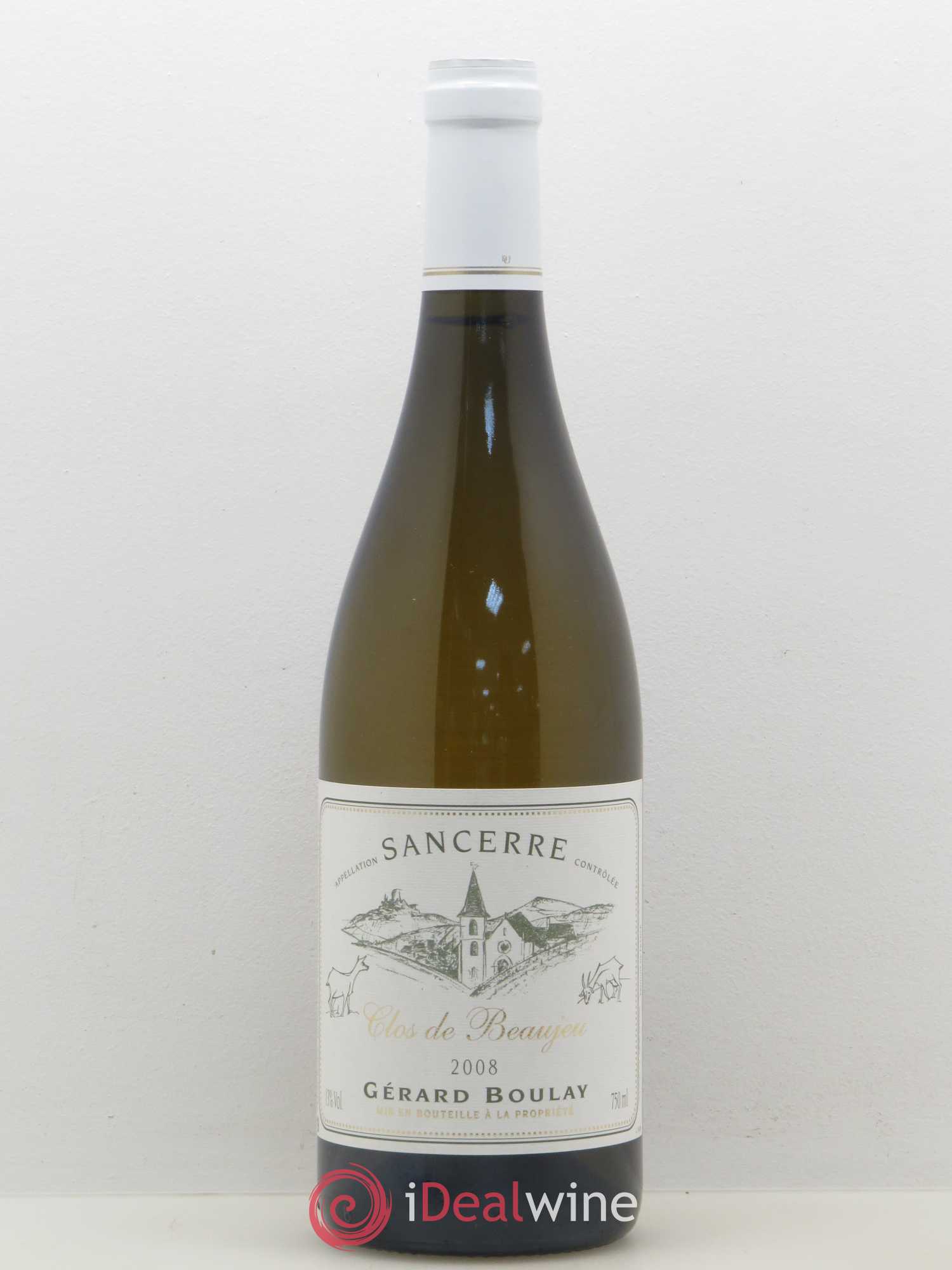 Sancerre Clos de Beaujeu Gérard Boulay 2008 - Lot de 1 bouteille - 0