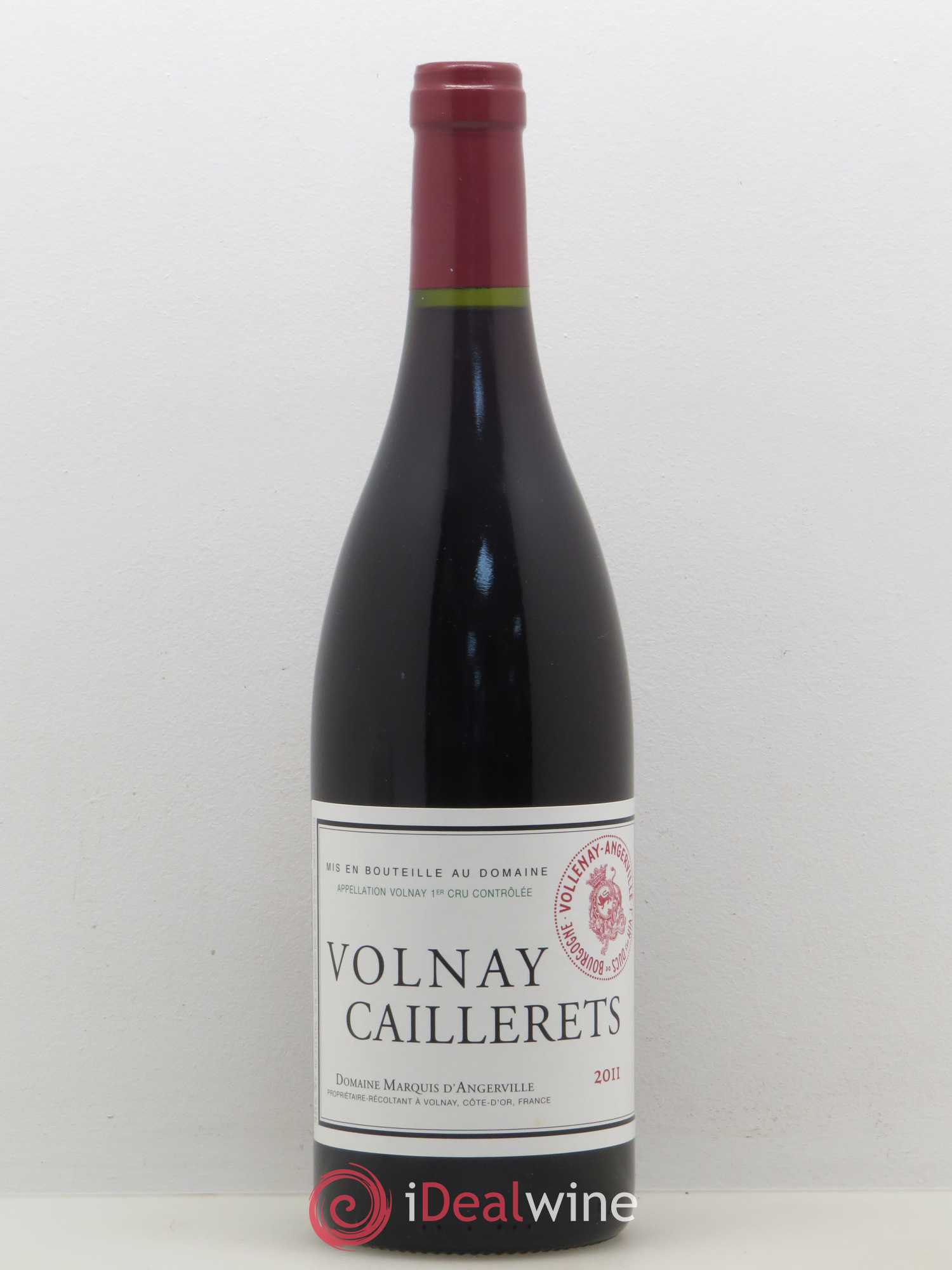 Volnay 1er Cru Caillerets Marquis d'Angerville (Domaine) 2011 - Lot de 1 bouteille - 0
