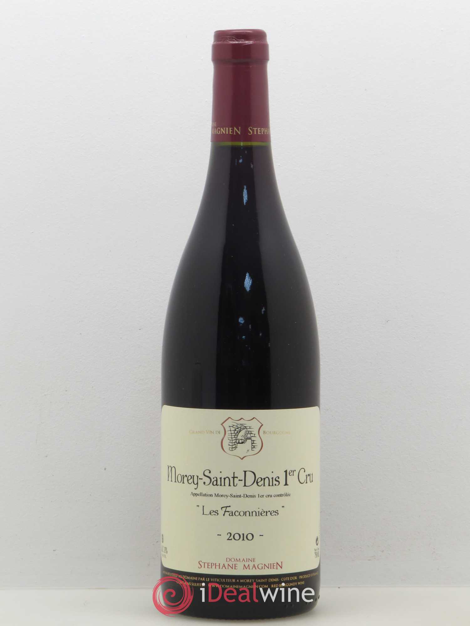 Morey-Saint-Denis 1er Cru Les Faconnieres Domaine Stephane Magnien 2010 - Lotto di 1 bottiglia - 0