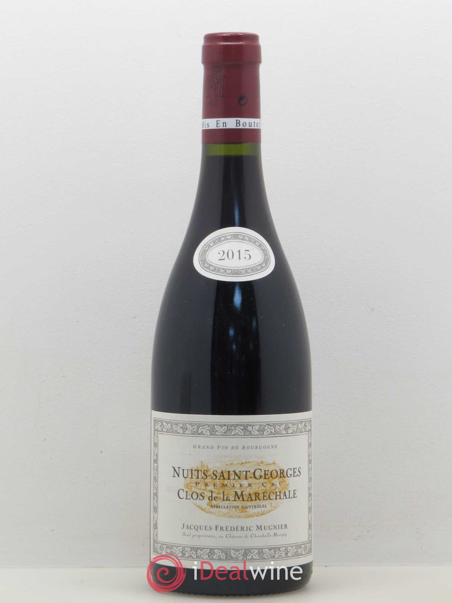 Nuits-Saint-Georges 1er Cru Clos de La Maréchale Jacques-Frédéric Mugnier 2015 - Lot de 1 bouteille - 0