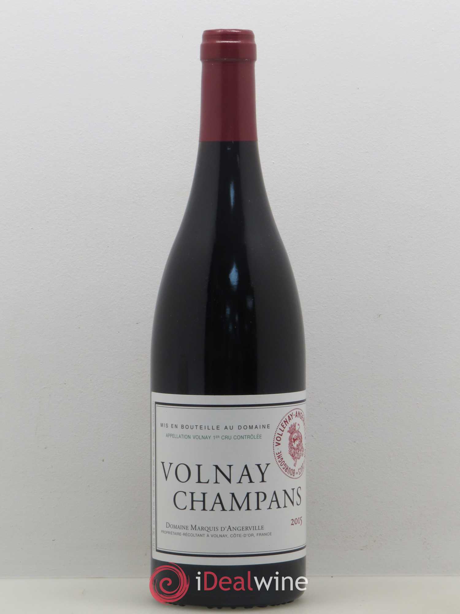 Volnay 1er Cru Champans Marquis d'Angerville (Domaine) 2015 - Lot de 1 bouteille - 0