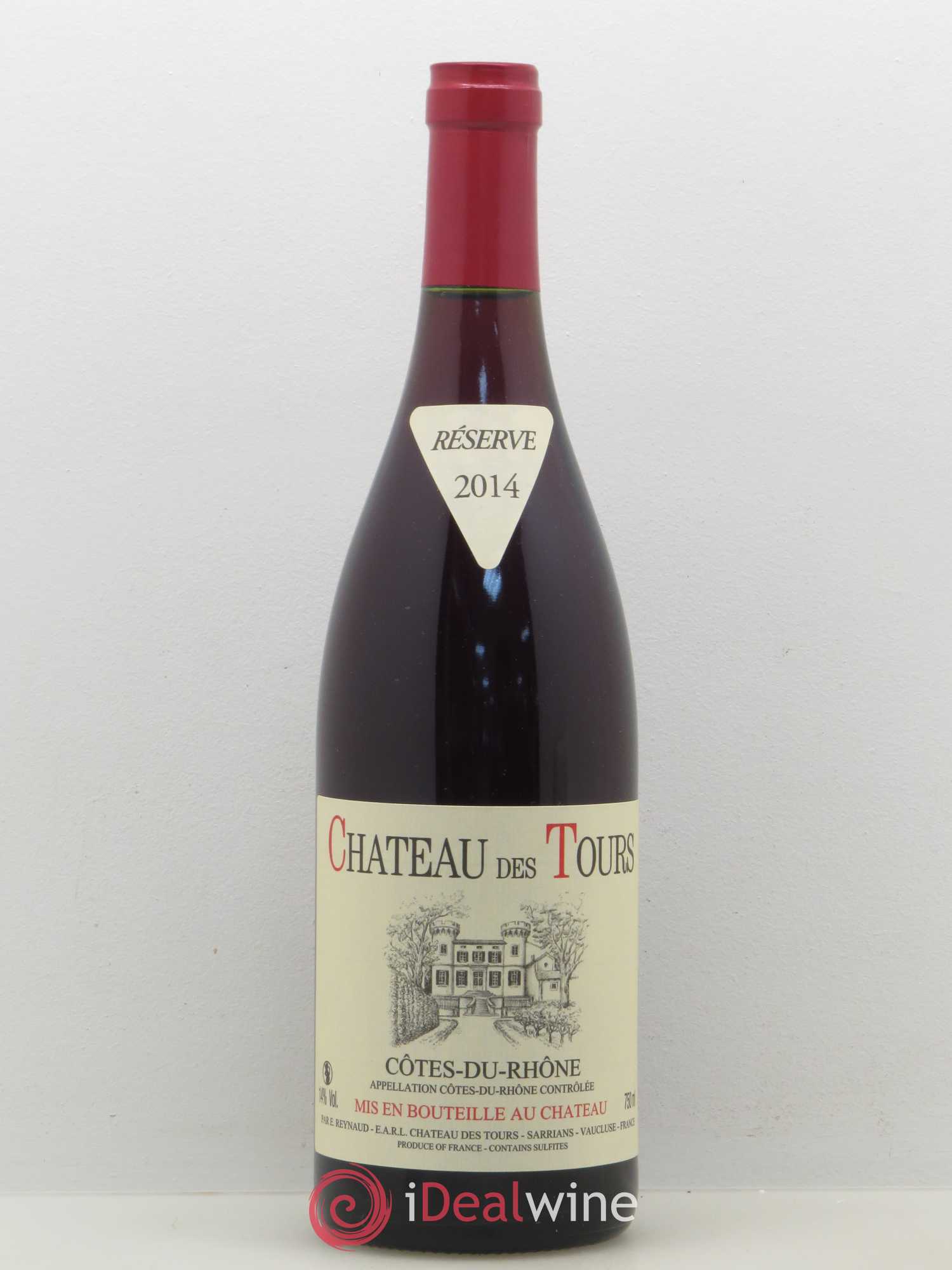 Côtes-du-Rhône Château des Tours Emmanuel Reynaud (sans prix de réserve) 2014 - Lot de 1 bouteille - 0