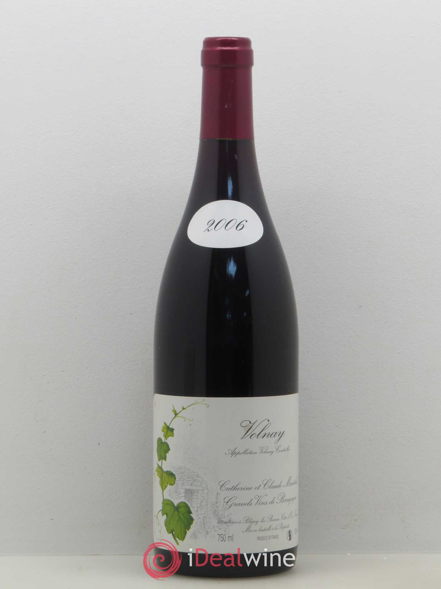 Volnay Domaine Catherine et Claude Maréchal 2006 - Lot de 1 bouteille - 0
