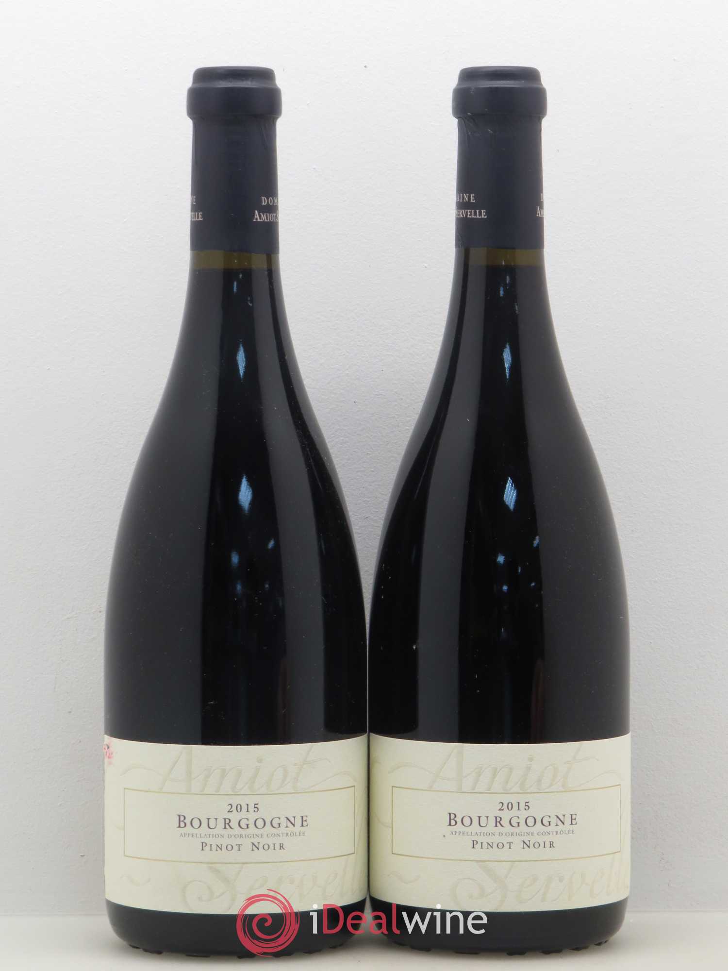 Bourgogne Domaine Amiot Servelle 2015 - Posten von 2 Flaschen - 0
