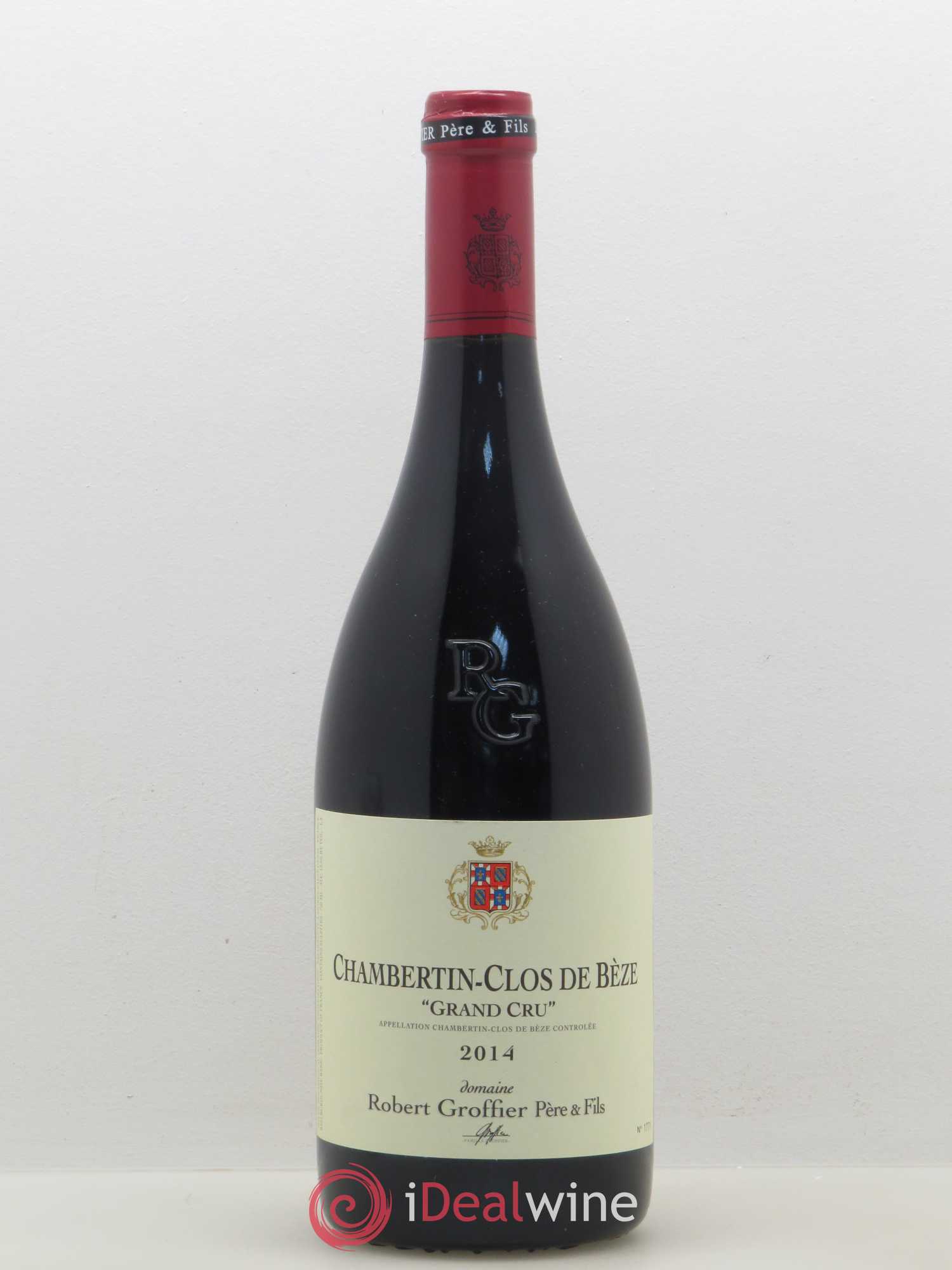 Chambertin Clos de Bèze Grand Cru Robert Groffier Père & Fils (Domaine) 2014 - Lot de 1 bouteille - 0