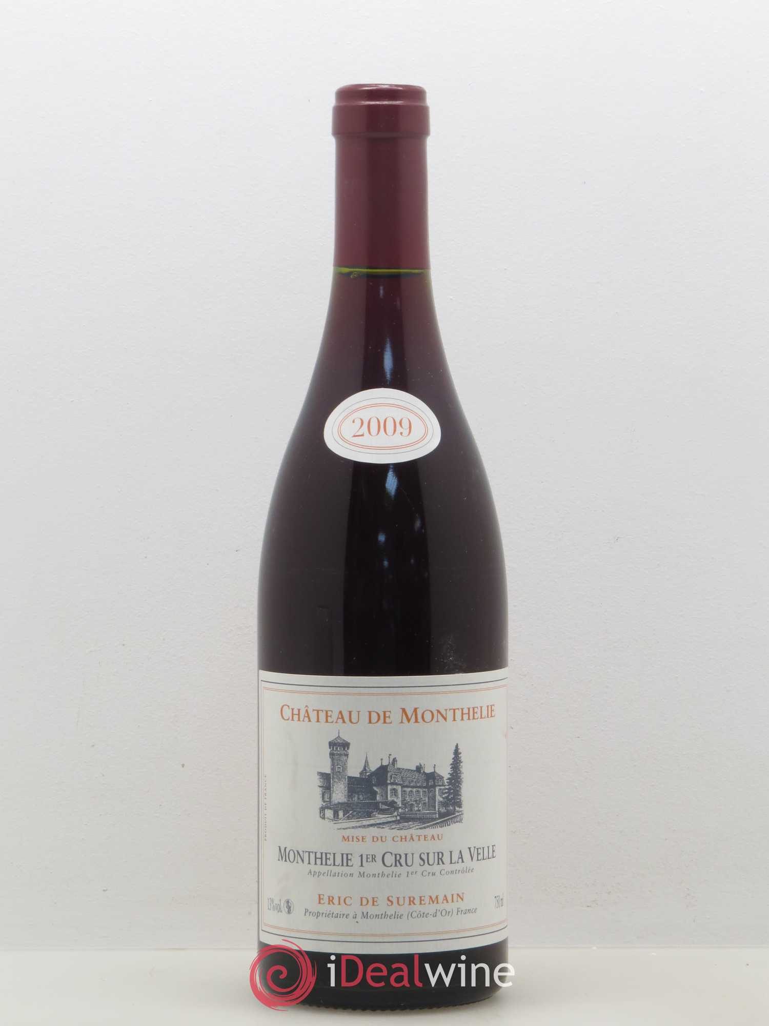 Monthélie 1er Cru Sur La Velle Domaine Eric de Suremain 2009 - Posten von 1 Flasche - 0
