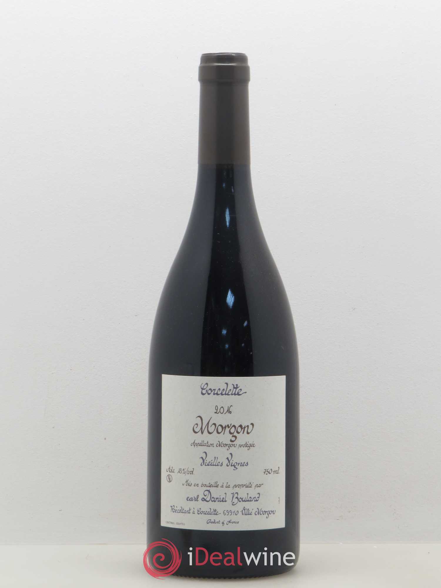 Morgon Corcelette Daniel Bouland (Domaine) 2016 - Lot de 1 bouteille - 0