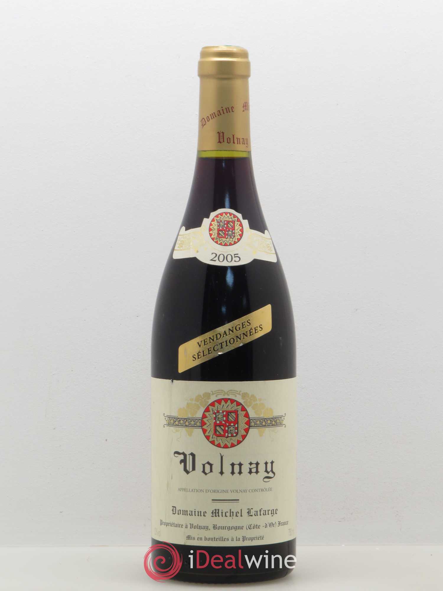 Volnay Vendanges sélectionnées Lafarge (Domaine) 2005 - Lot de 1 bouteille - 0