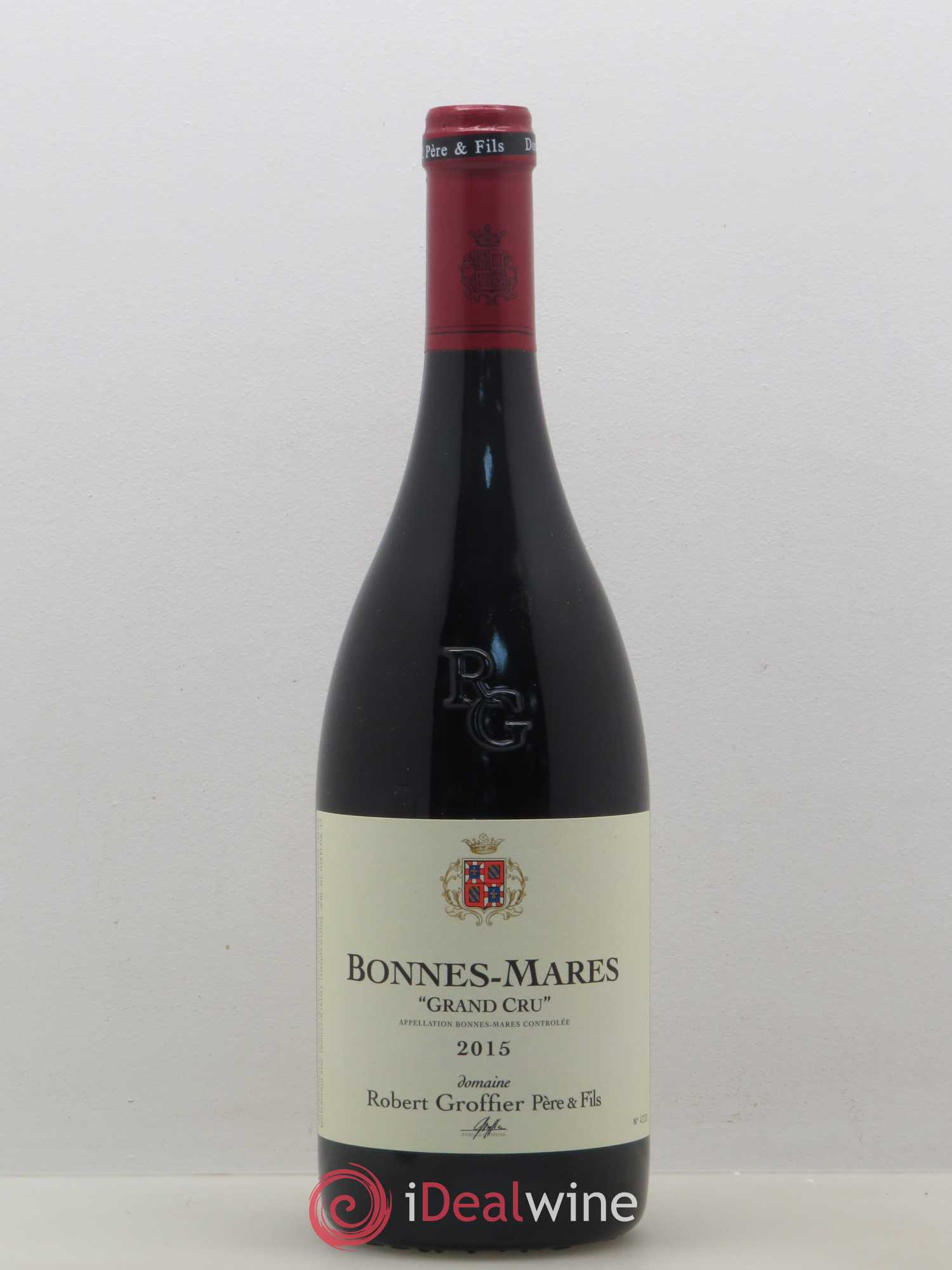 Bonnes-Mares Grand Cru Robert Groffier Père & Fils (Domaine) 2015 - Lot de 1 bouteille - 0