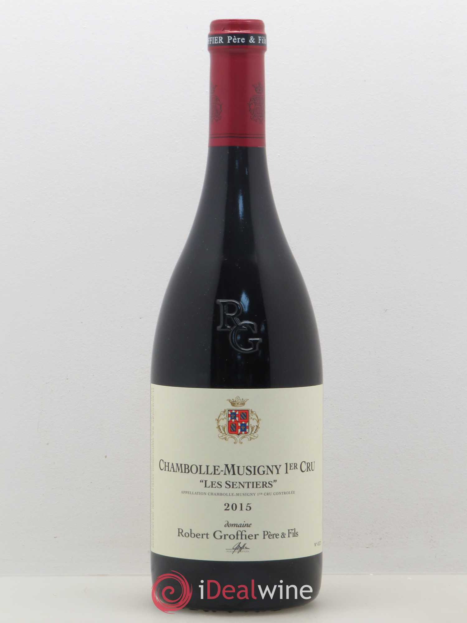Chambolle-Musigny 1er Cru Les Sentiers Robert Groffier Père & Fils (Domaine) 2015 - Lot de 1 bouteille - 0